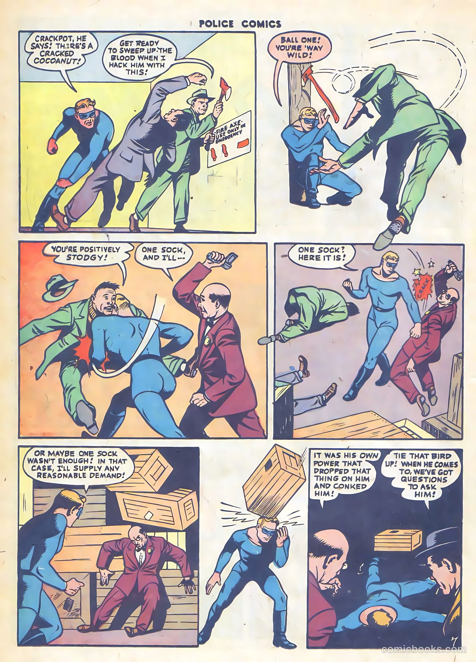 Police Comics #66 — page 27 of 61