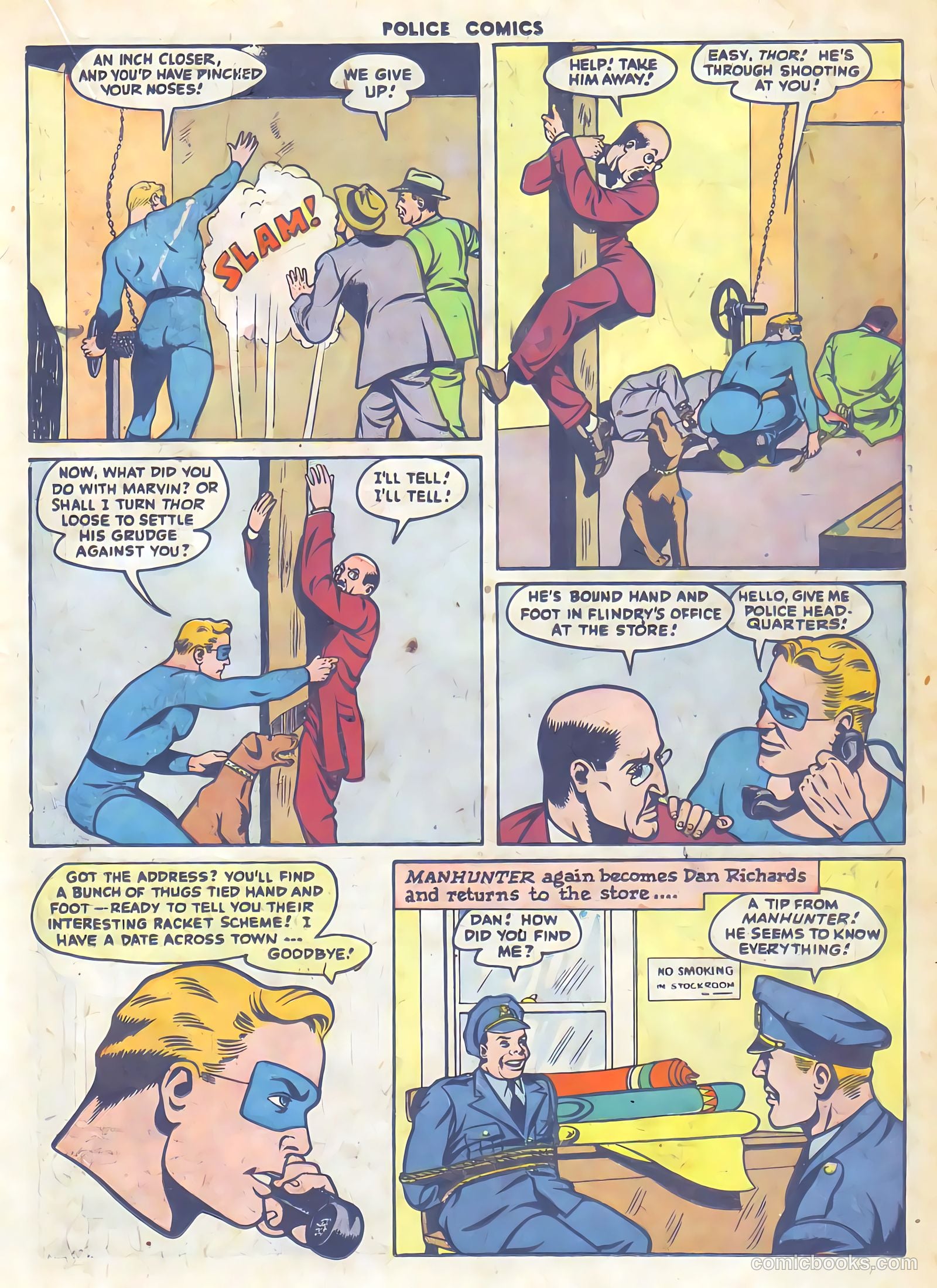 Police Comics #66 — page 30 of 61