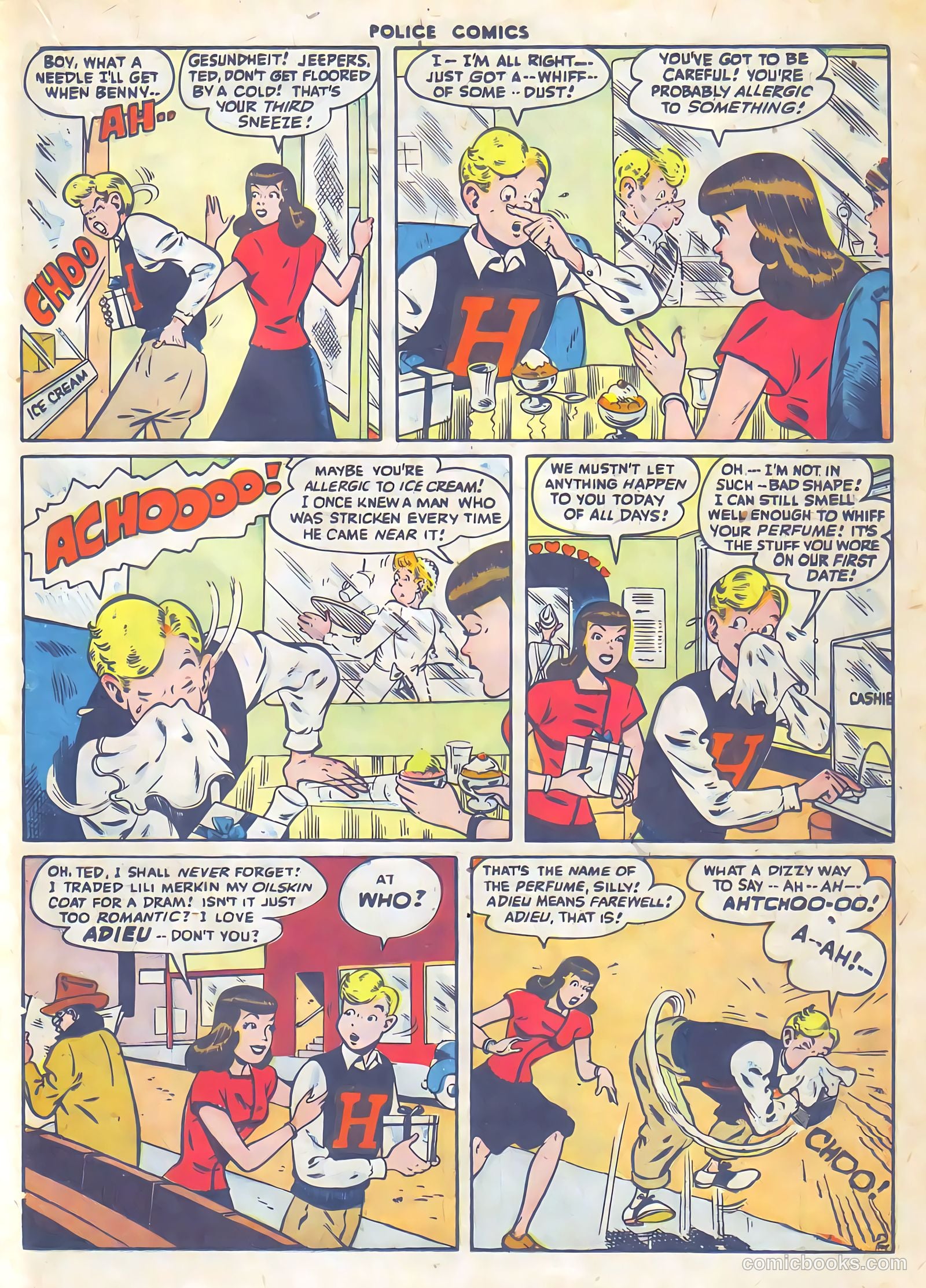 Police Comics #66 — page 32 of 61