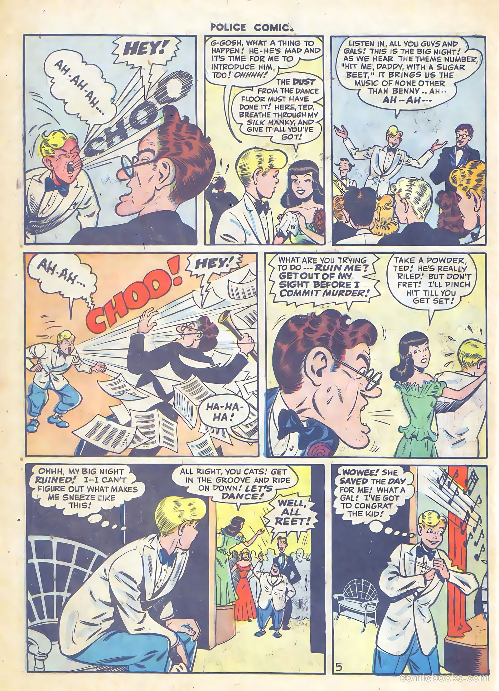 Police Comics #66 — page 35 of 61