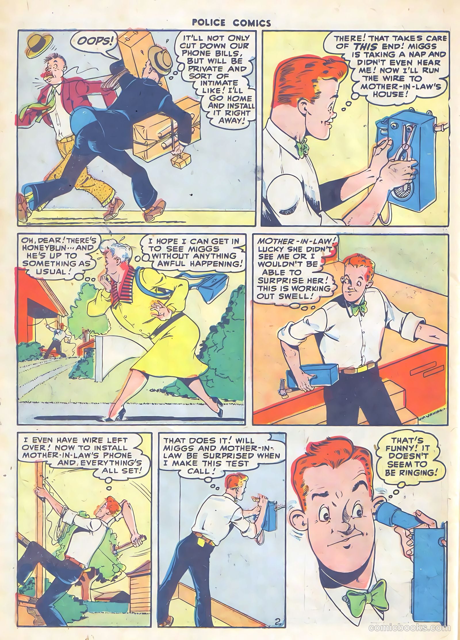 Police Comics #66 — page 39 of 61