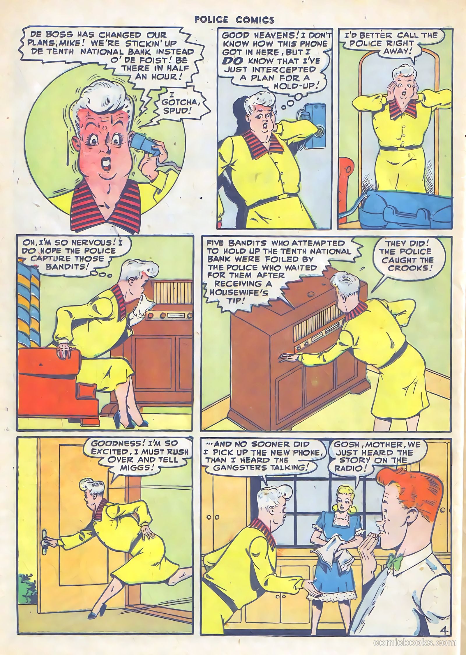 Police Comics #66 — page 41 of 61