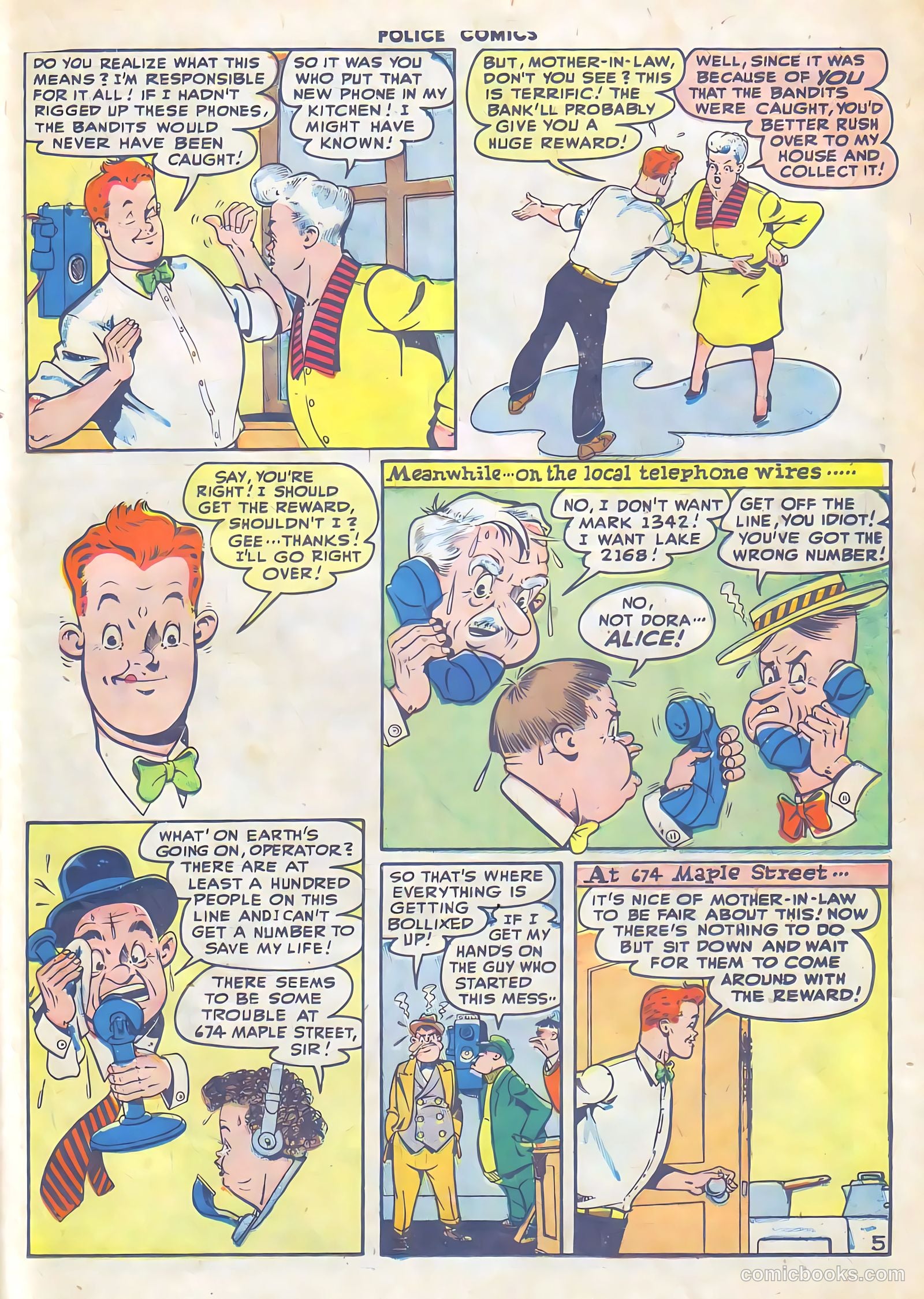 Police Comics #66 — page 42 of 61