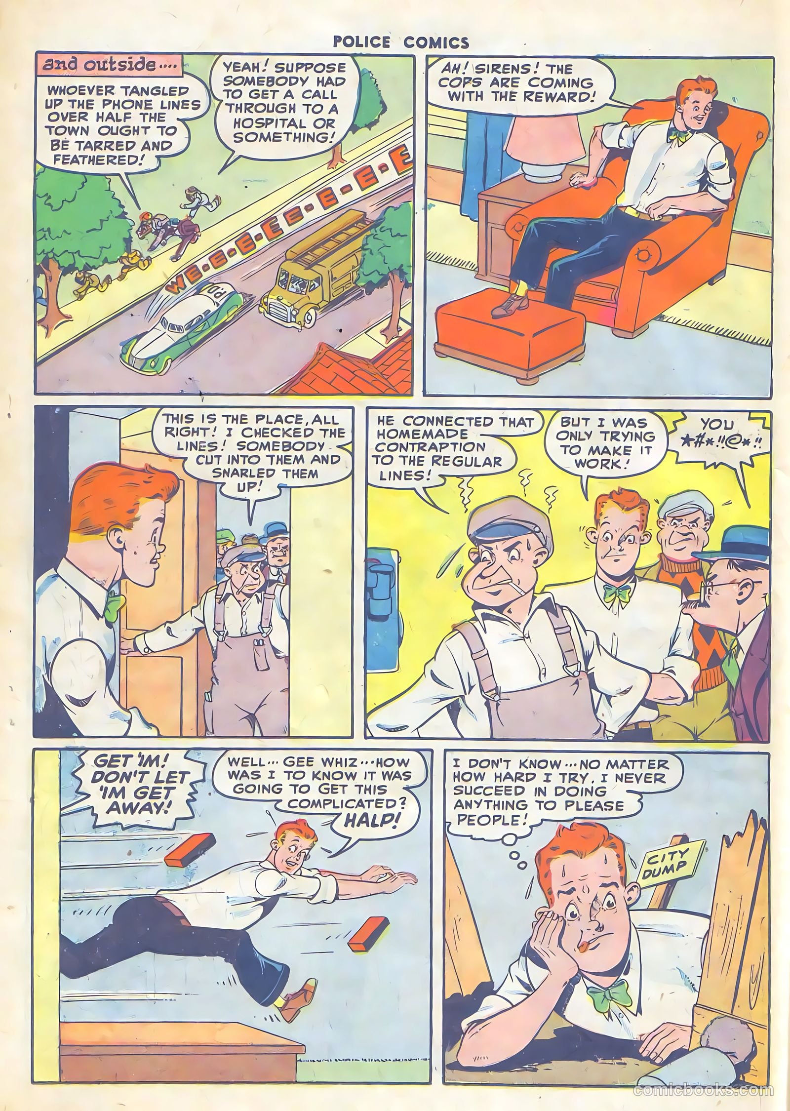 Police Comics #66 — page 43 of 61
