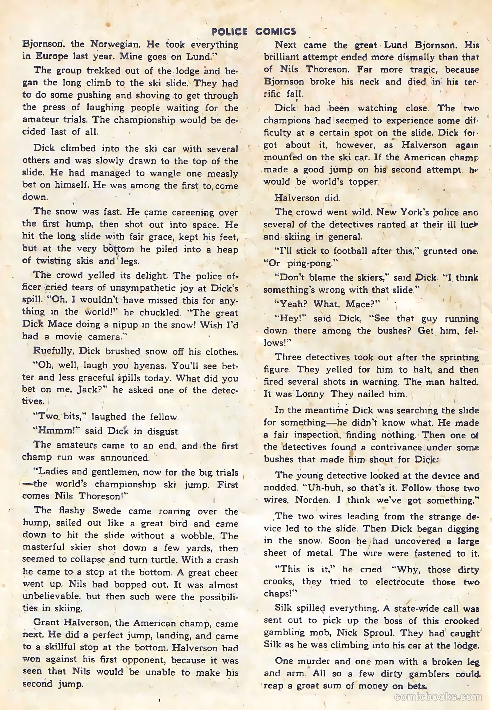 Police Comics #66 — page 45 of 61