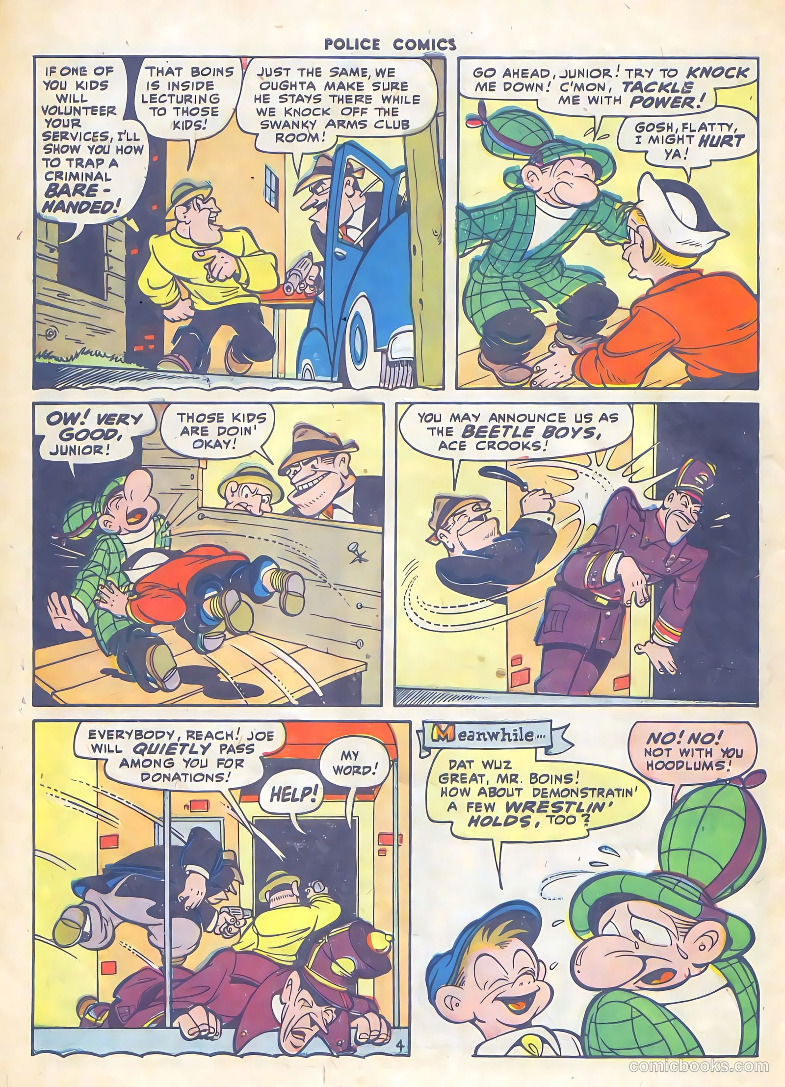 Police Comics #66 — page 49 of 61