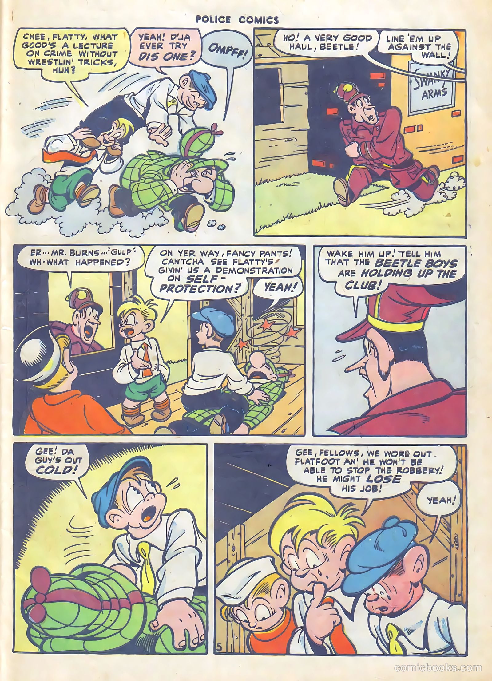 Police Comics #66 — page 50 of 61