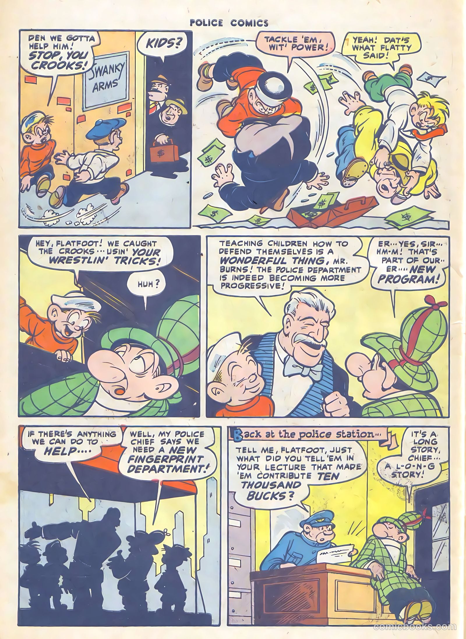 Police Comics #66 — page 51 of 61