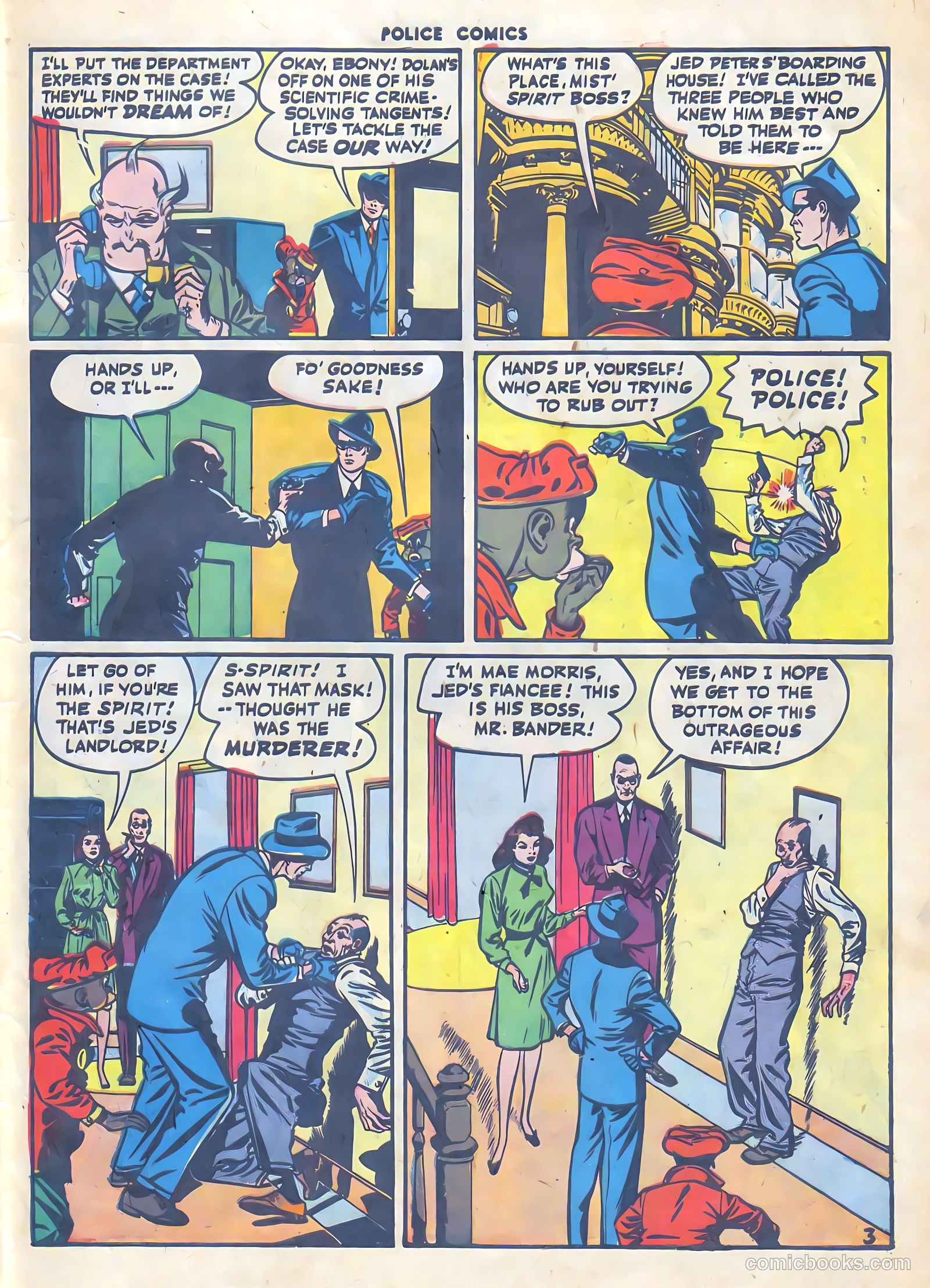 Police Comics #66 — page 54 of 61