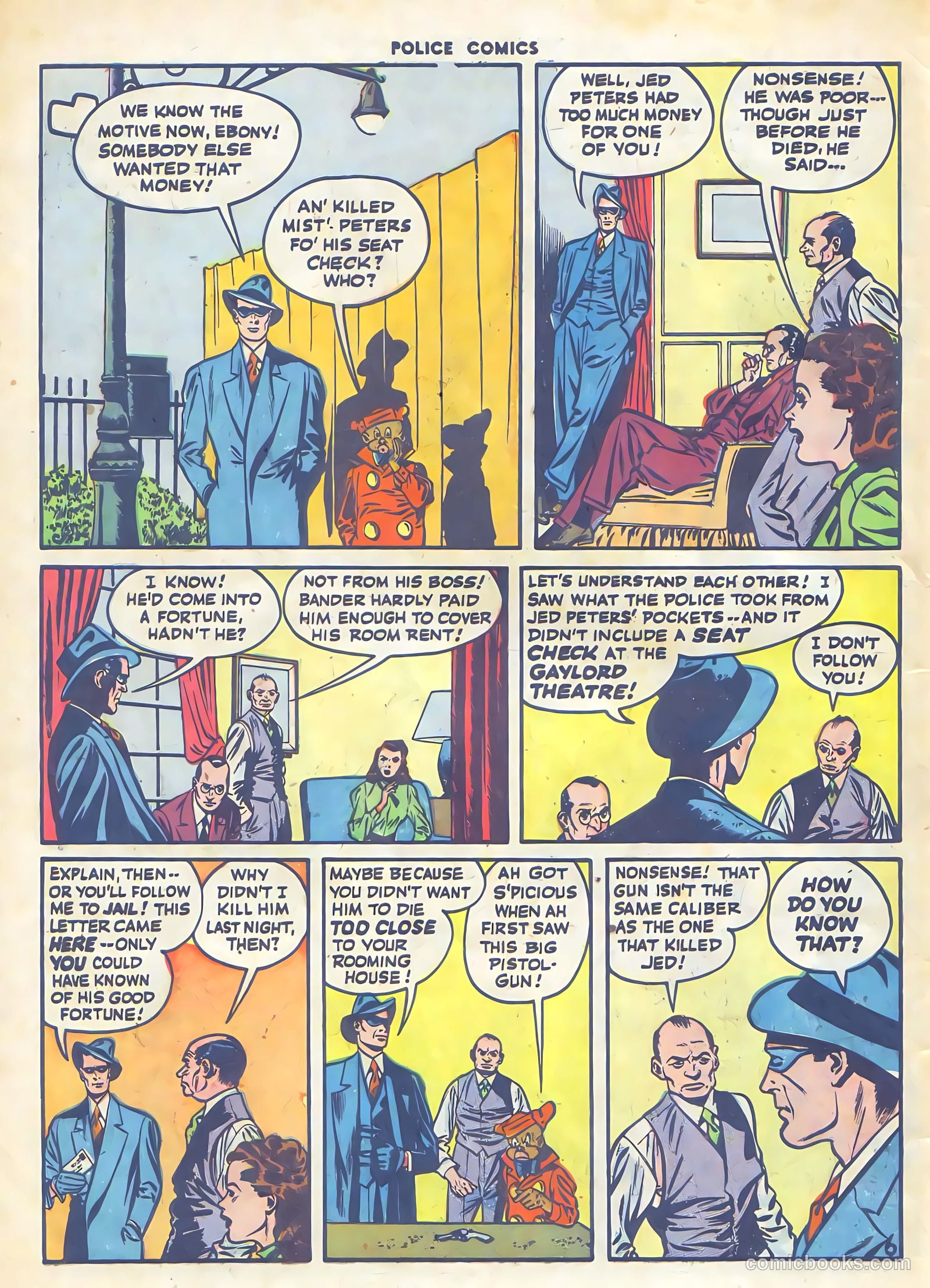 Police Comics #66 — page 57 of 61