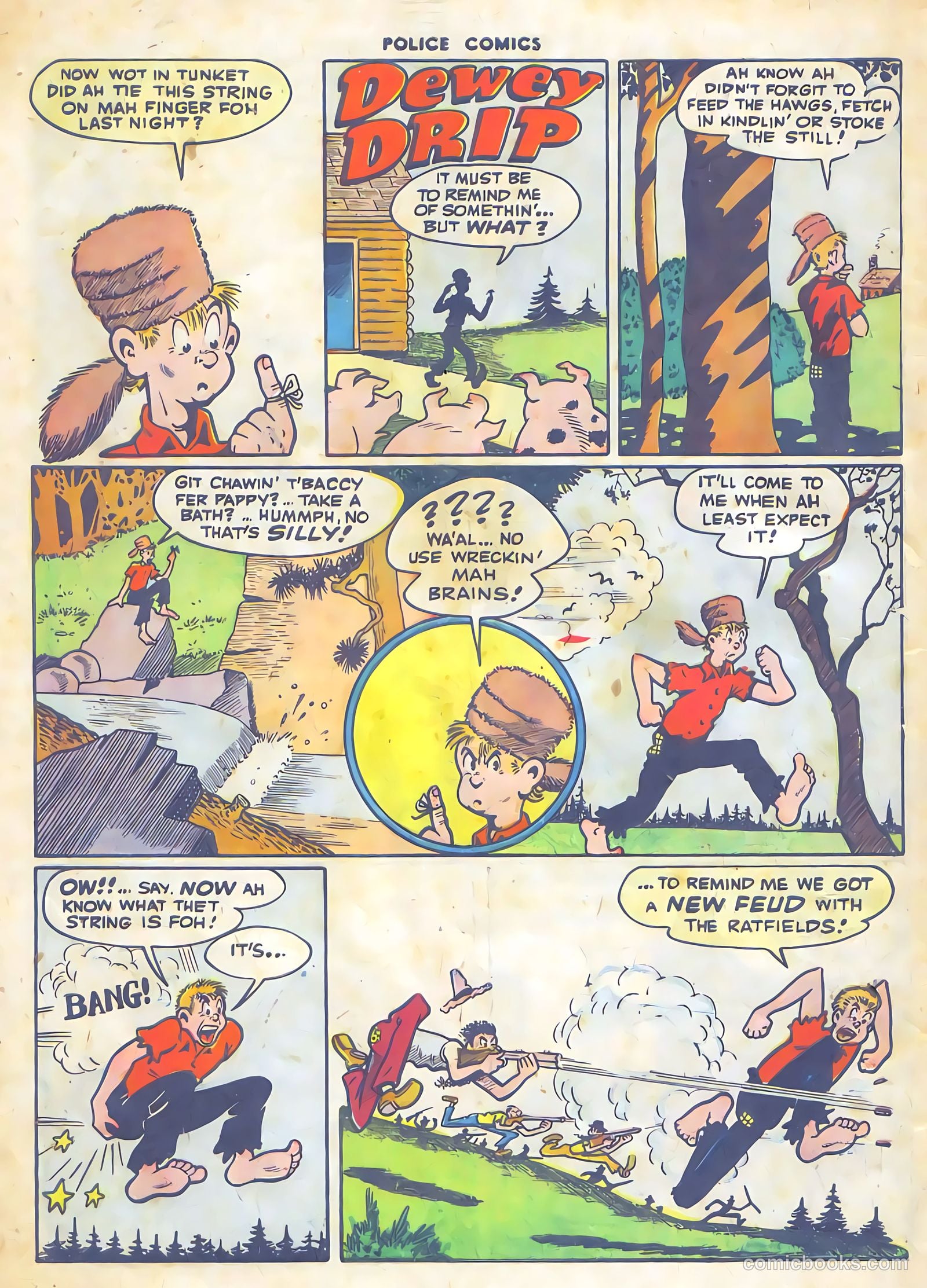 Police Comics #66 — page 59 of 61