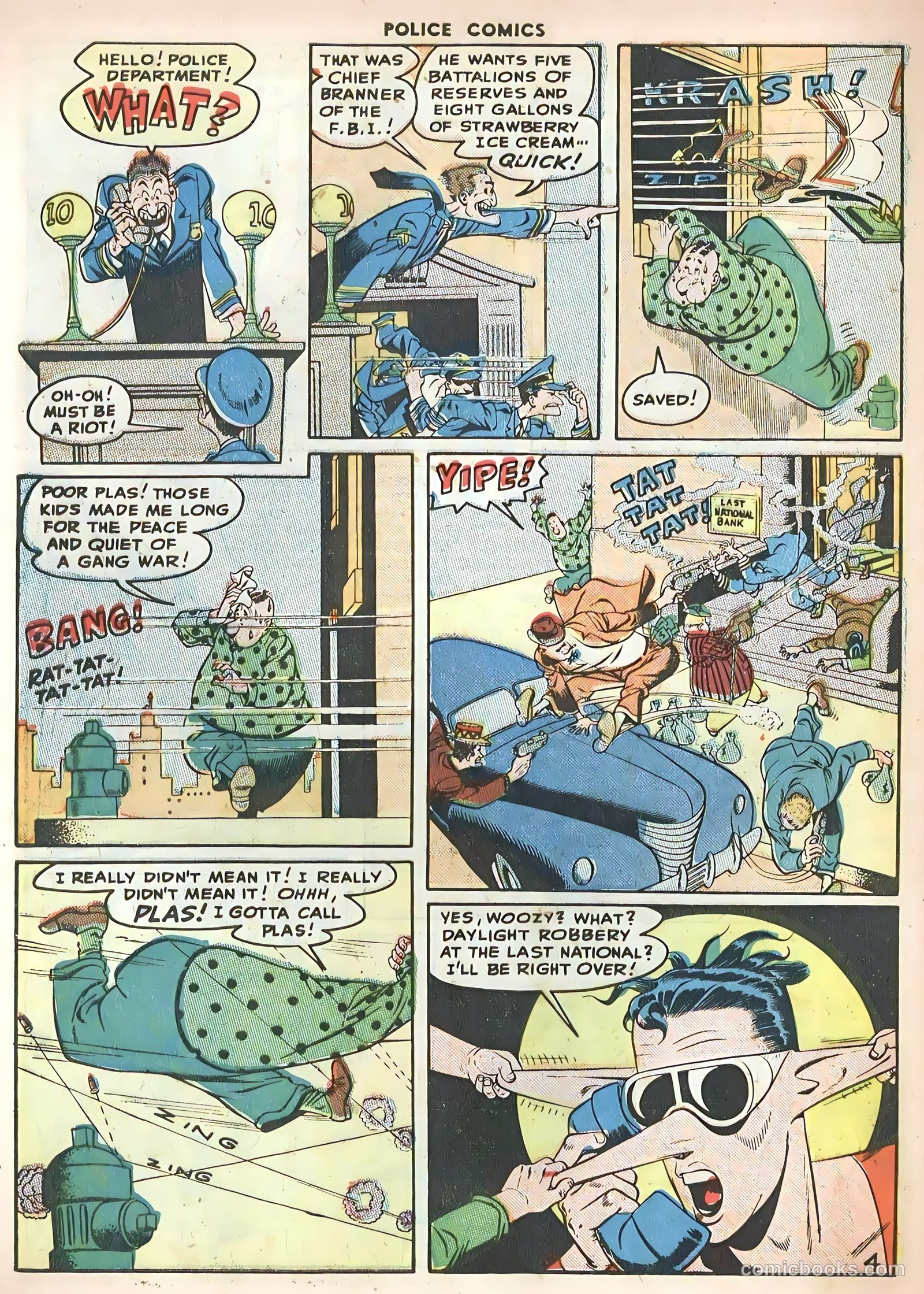 Police Comics #67 — page 6 of 60