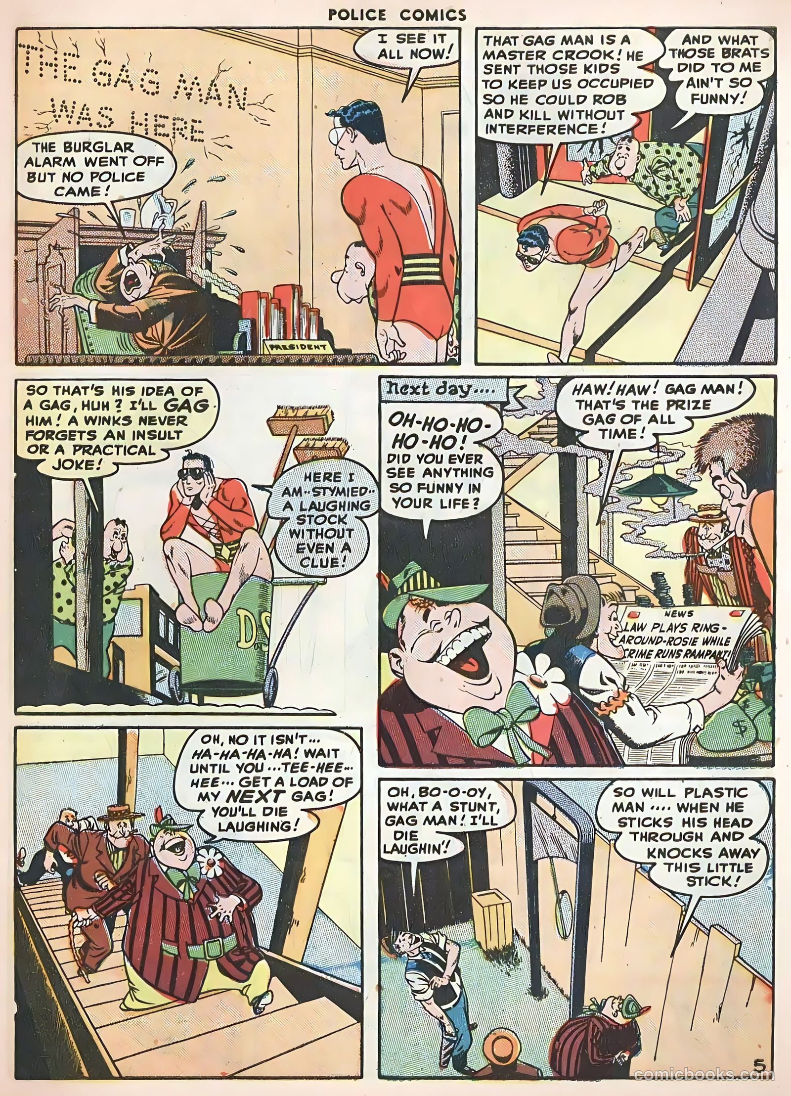 Police Comics #67 — page 7 of 60