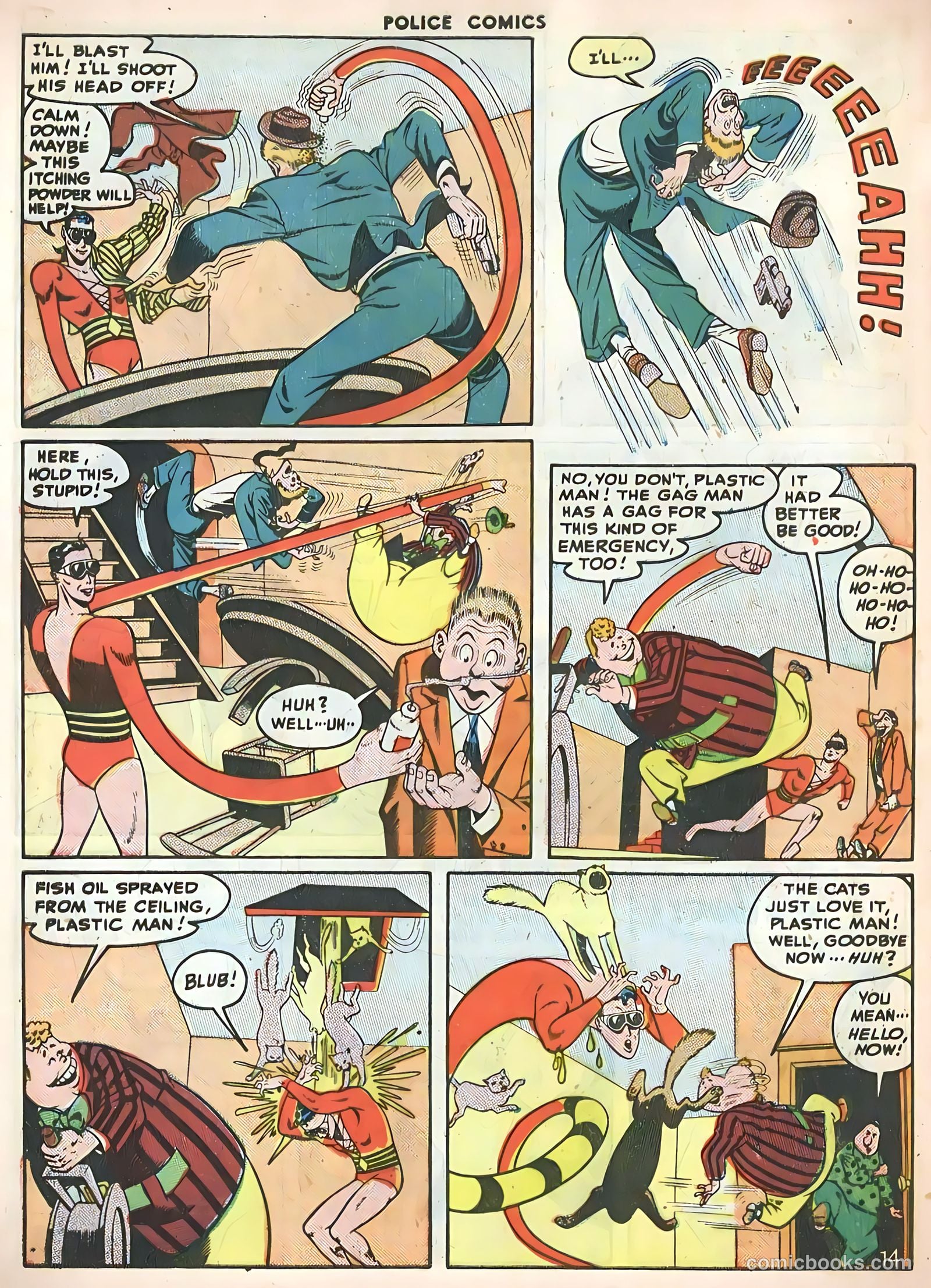 Police Comics #67 — page 16 of 60