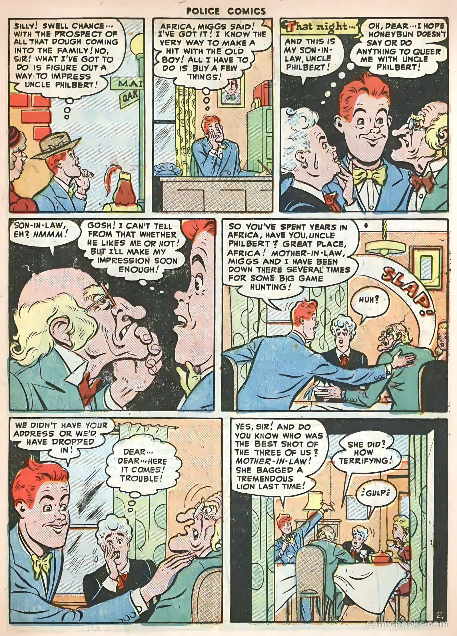 Police Comics #67 — page 19 of 60