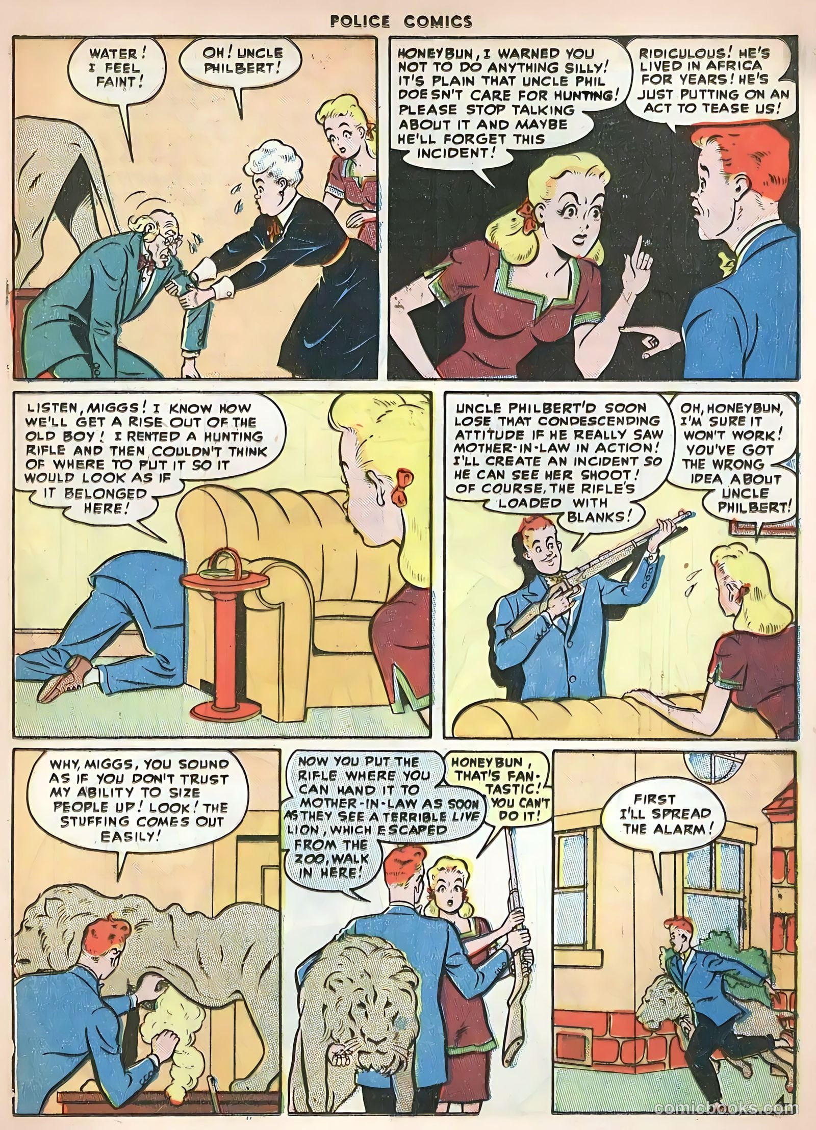 Police Comics #67 — page 21 of 60