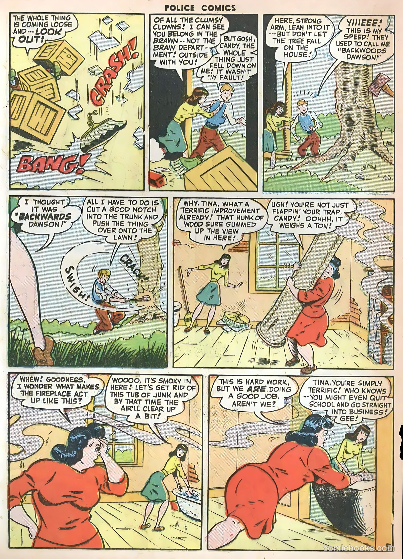 Police Comics #67 — page 34 of 60