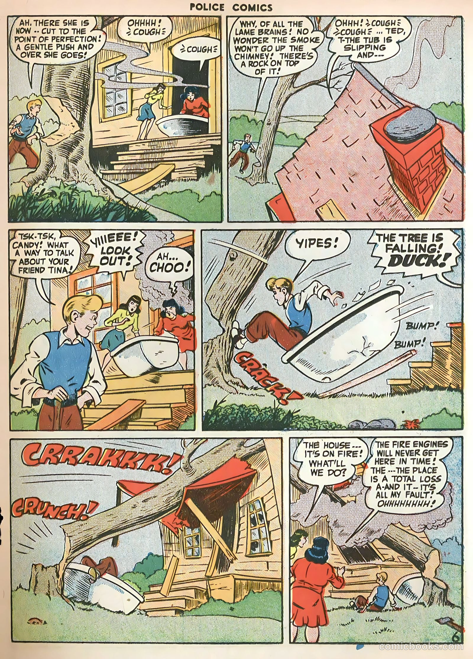 Police Comics #67 — page 35 of 60