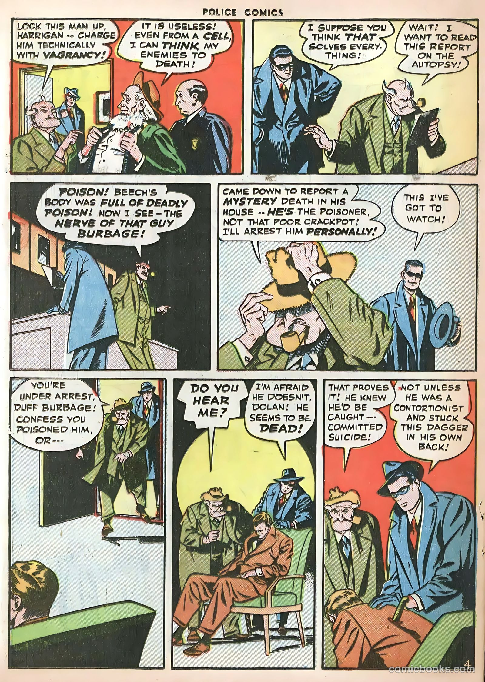 Police Comics #67 — page 40 of 60