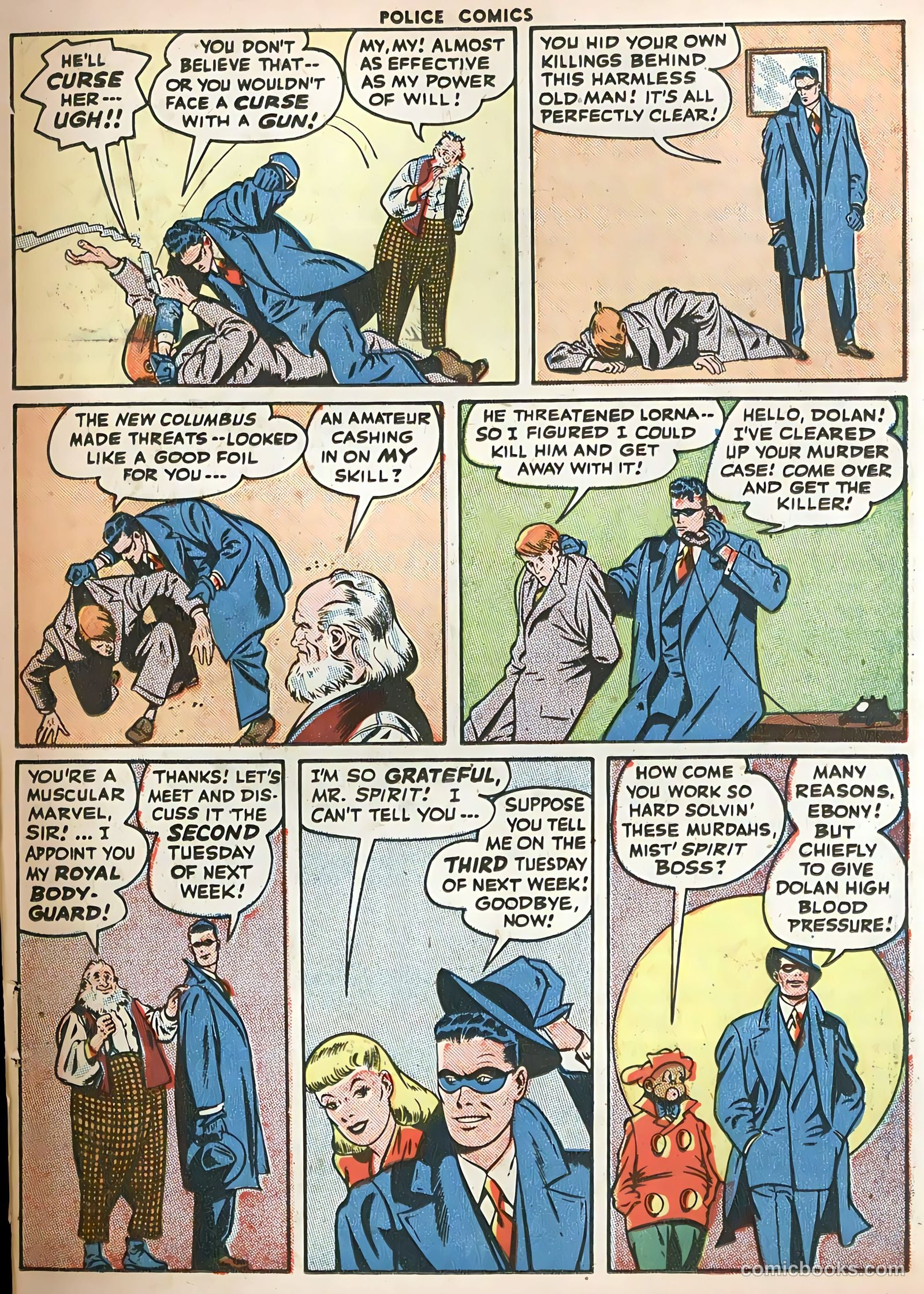 Police Comics #67 — page 43 of 60