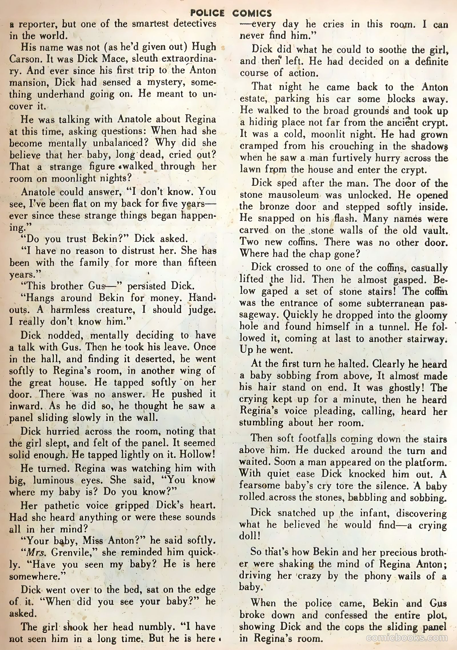 Police Comics #67 — page 45 of 60
