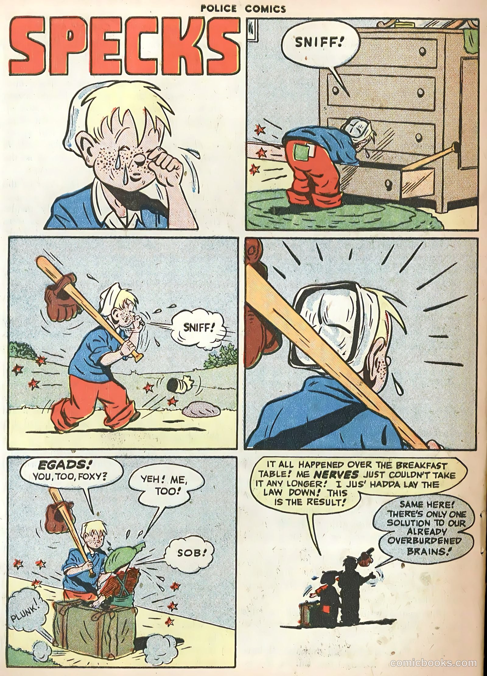 Police Comics #67 — page 46 of 60