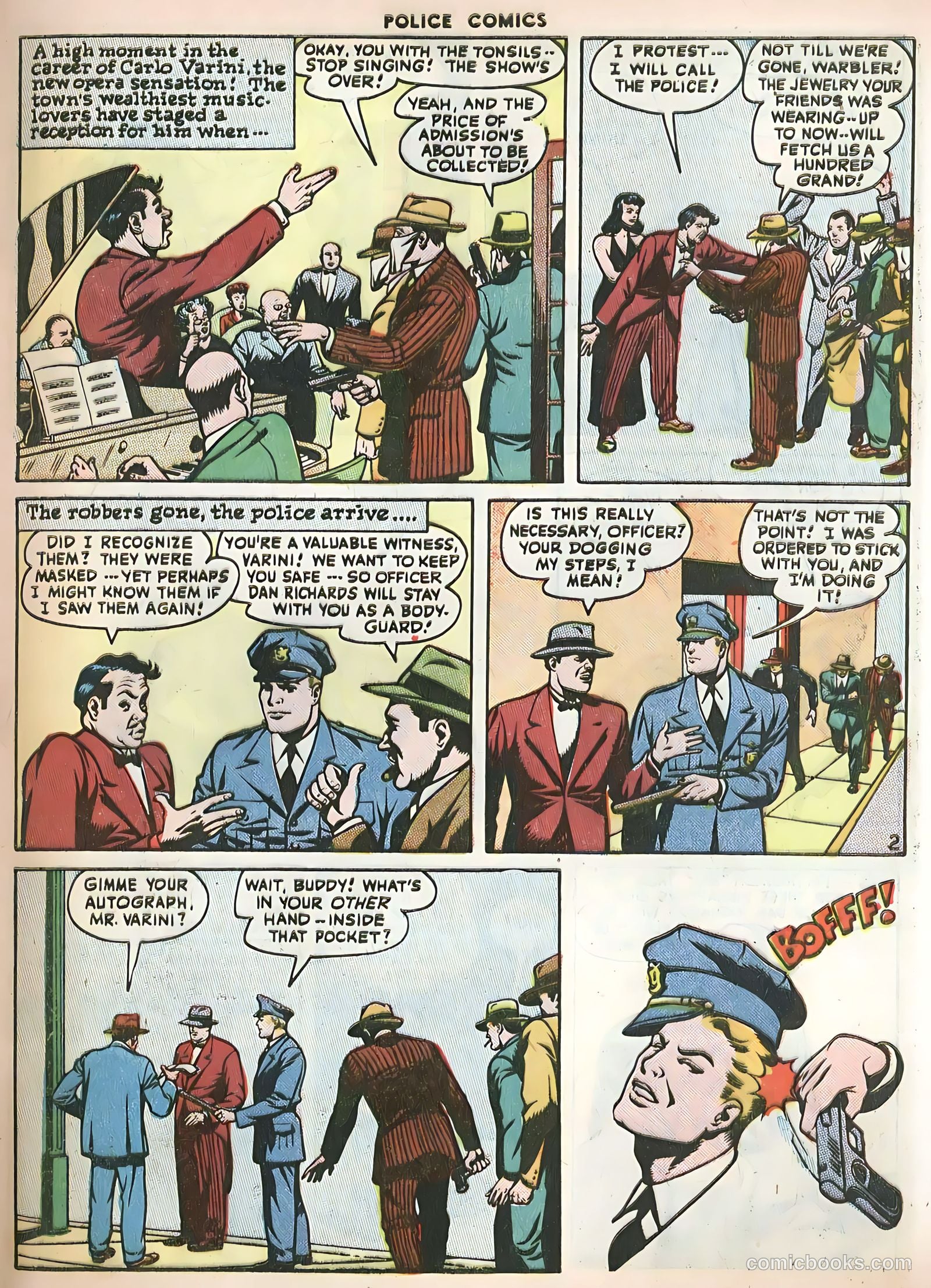 Police Comics #67 — page 49 of 60