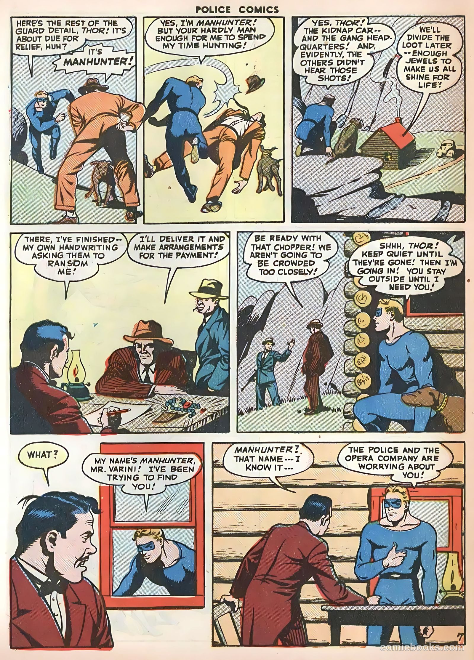 Police Comics #67 — page 54 of 60