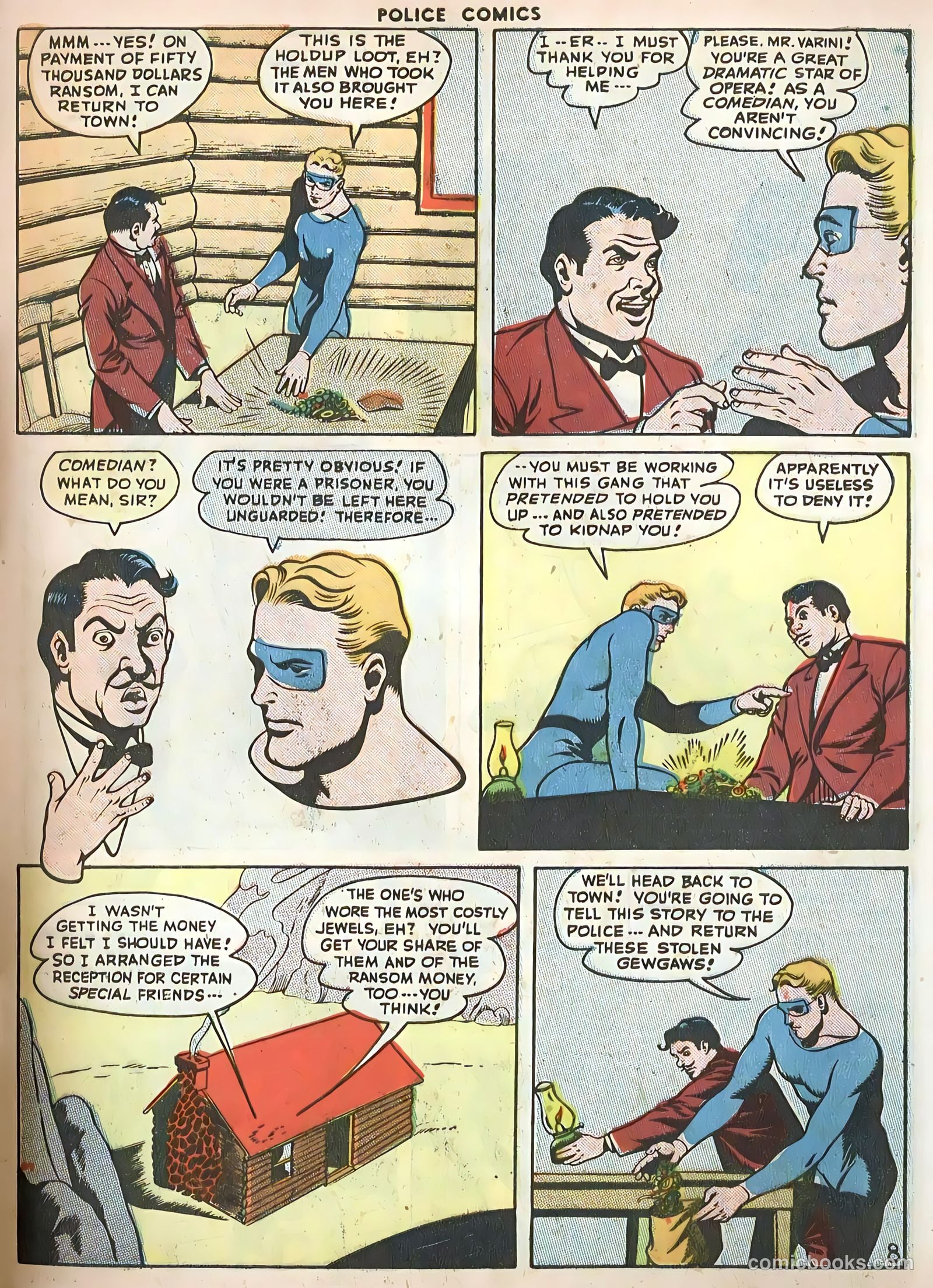 Police Comics #67 — page 55 of 60