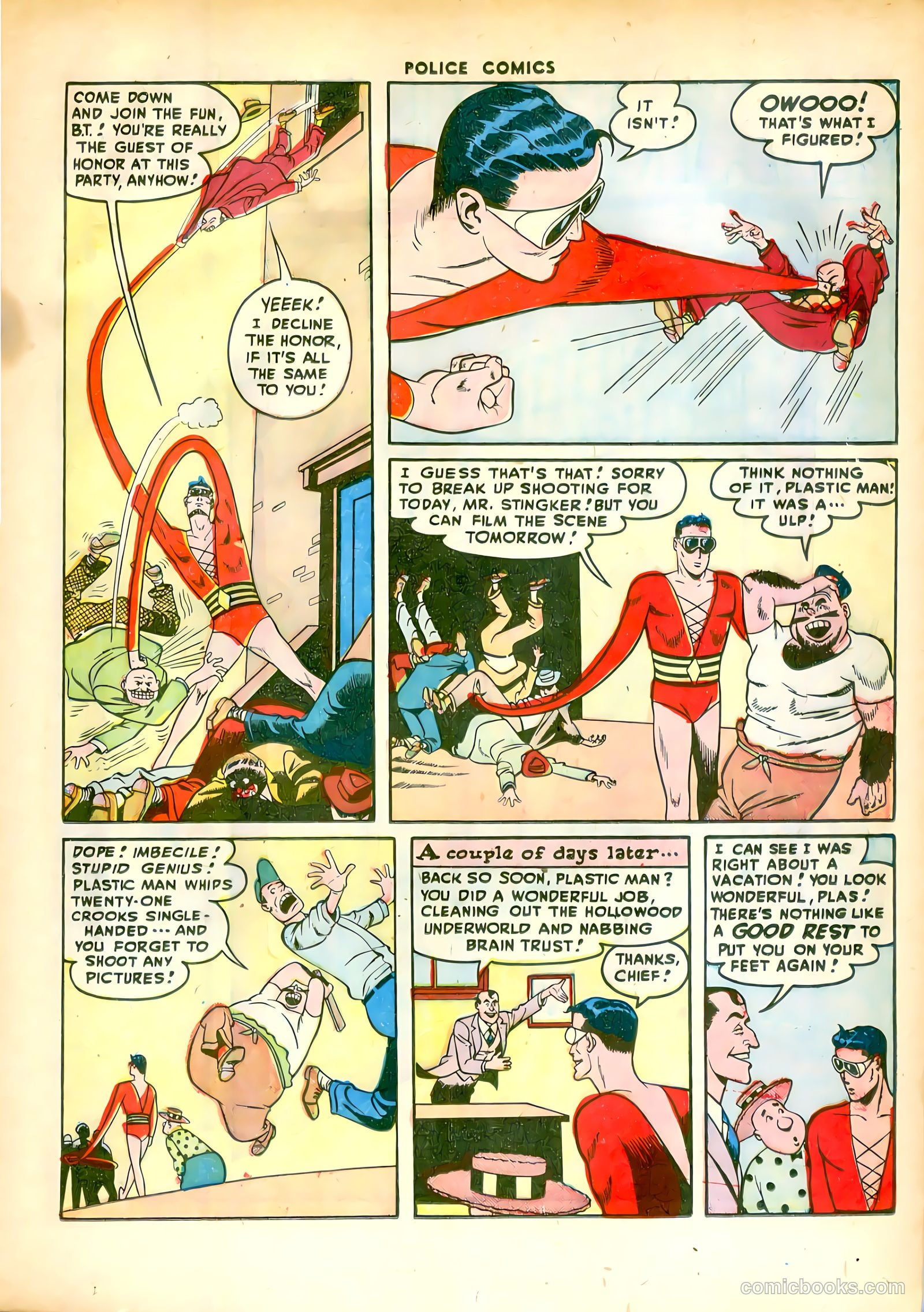 Police Comics #68 — page 15 of 52