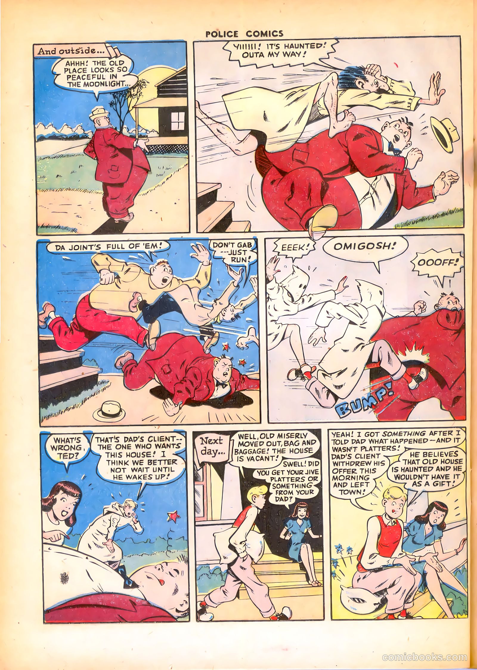 Police Comics #68 — page 32 of 52