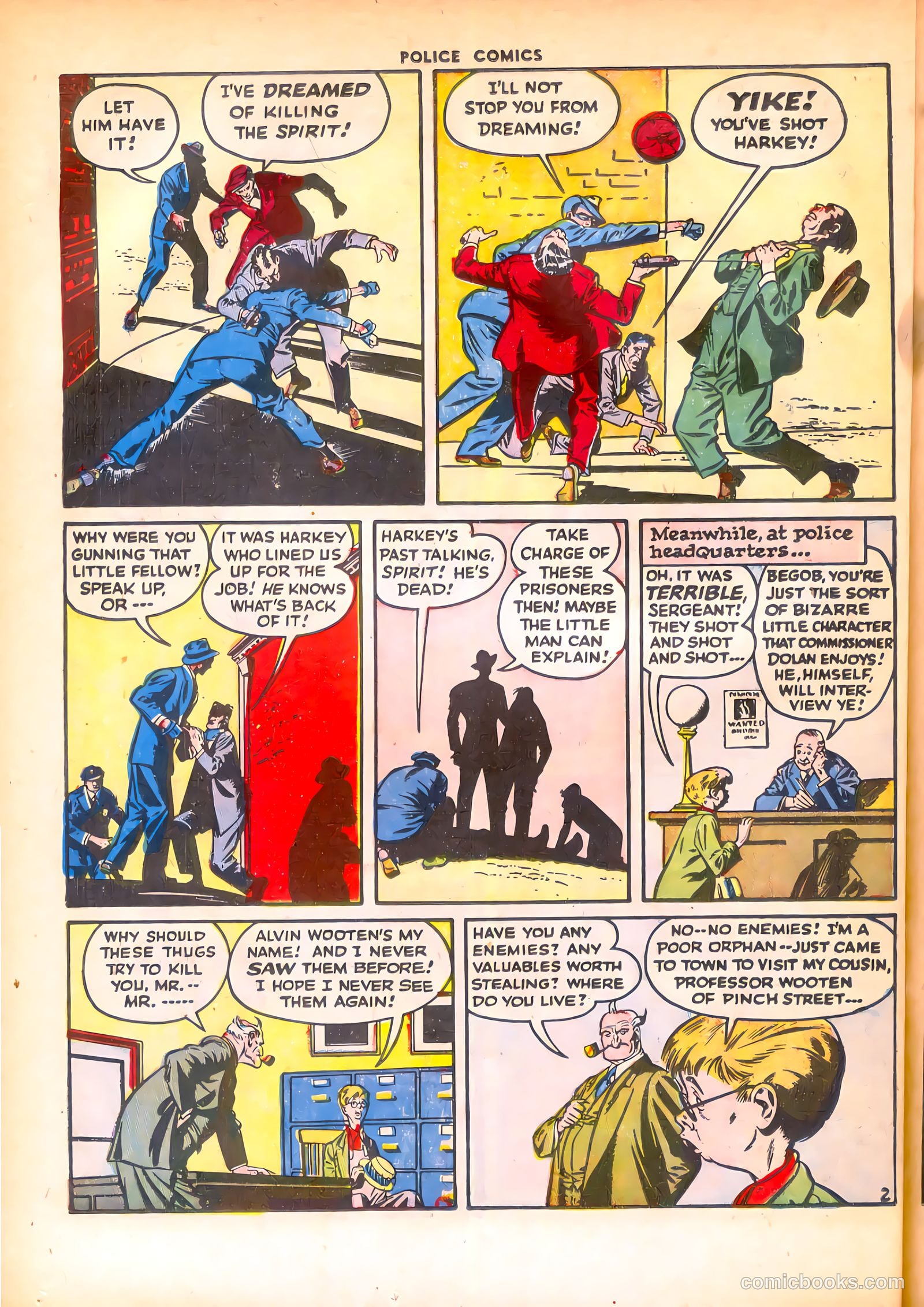 Police Comics #68 — page 34 of 52