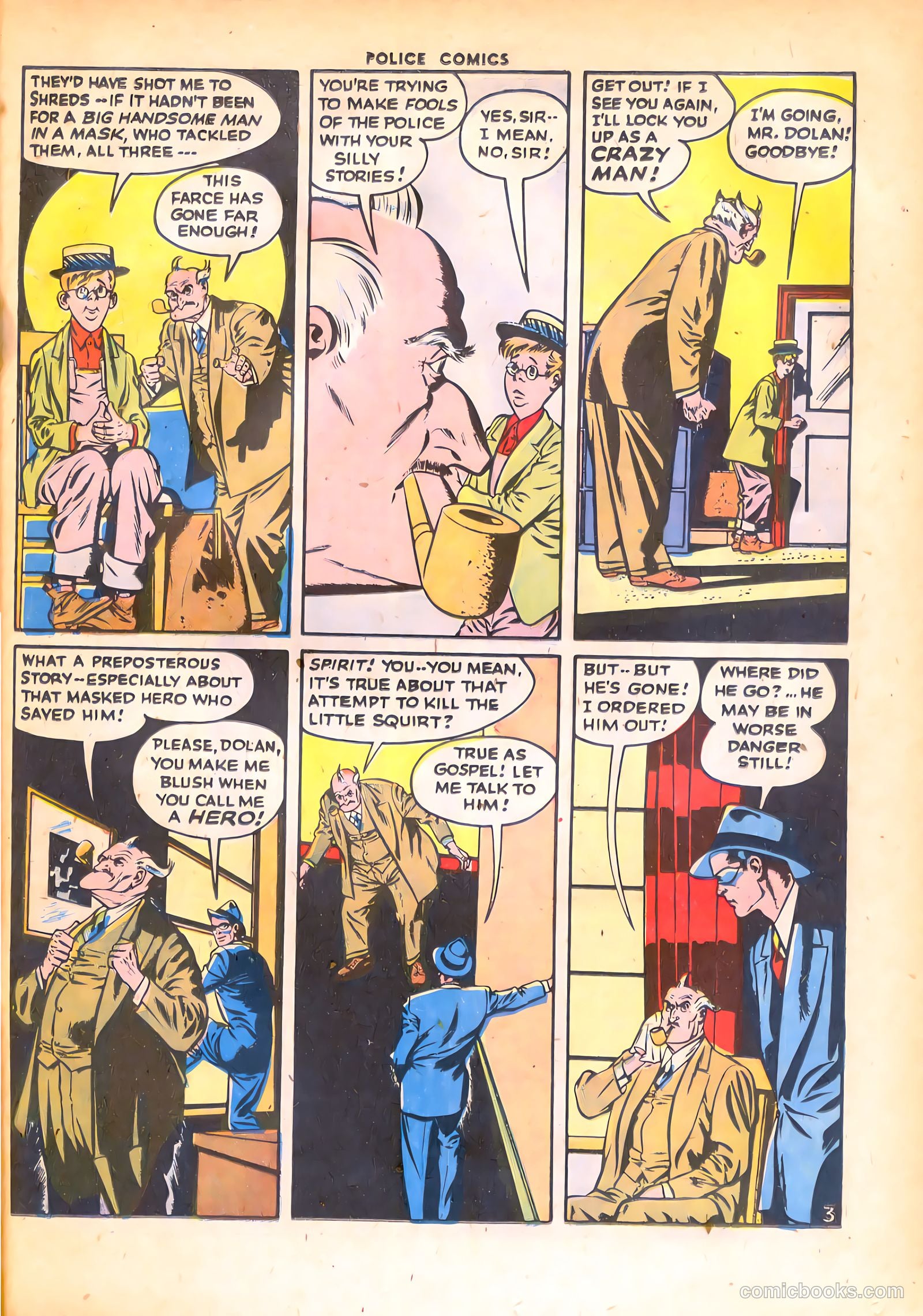 Police Comics #68 — page 35 of 52
