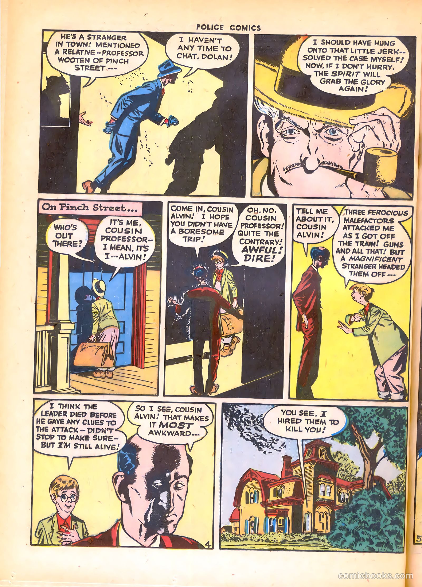 Police Comics #68 — page 36 of 52