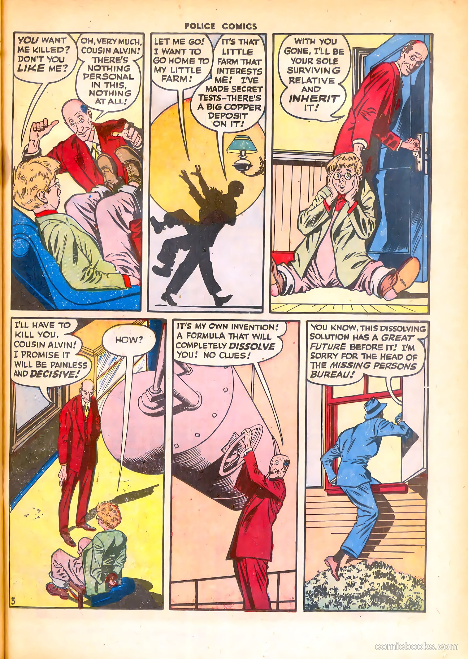 Police Comics #68 — page 37 of 52