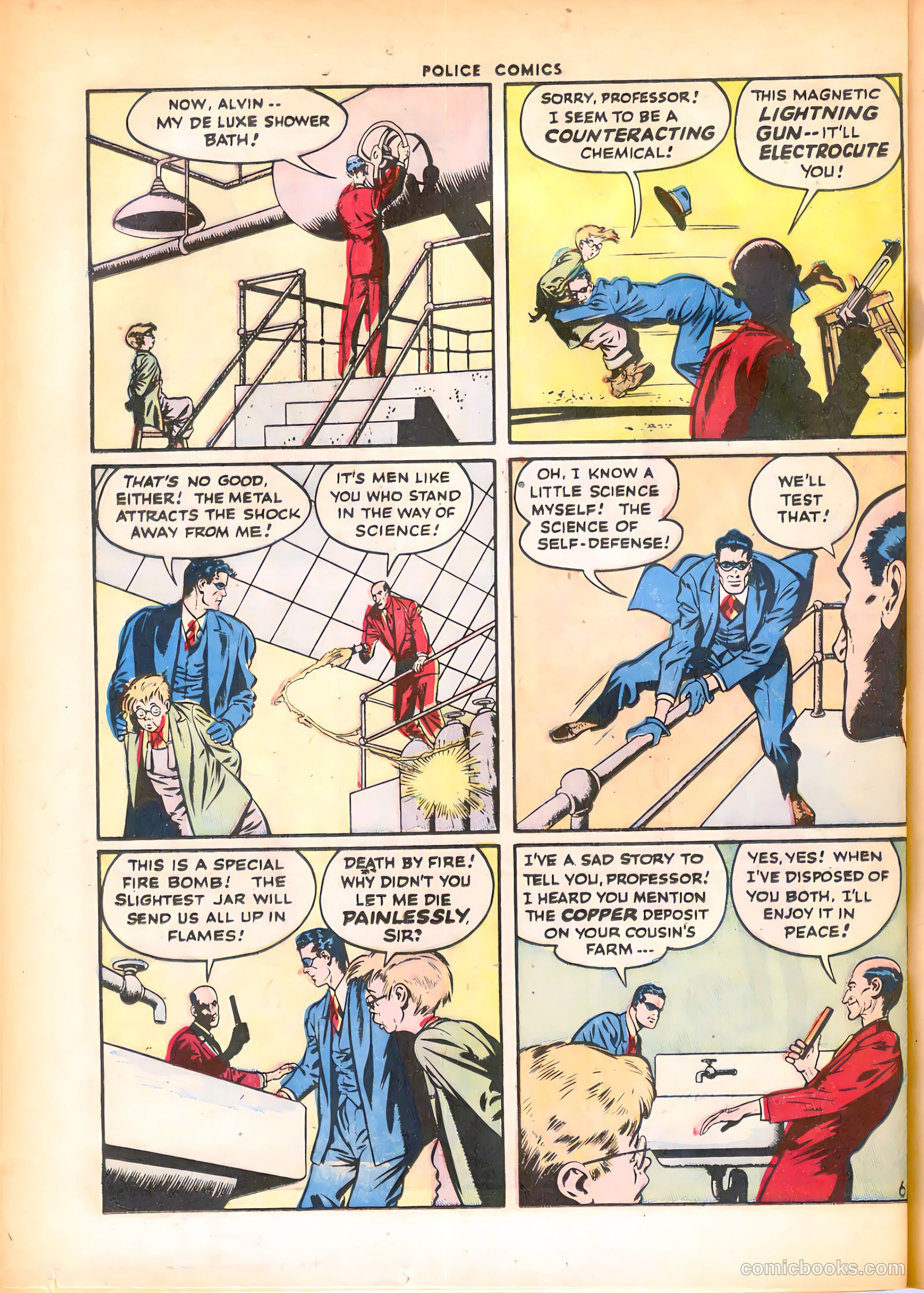 Police Comics #68 — page 38 of 52