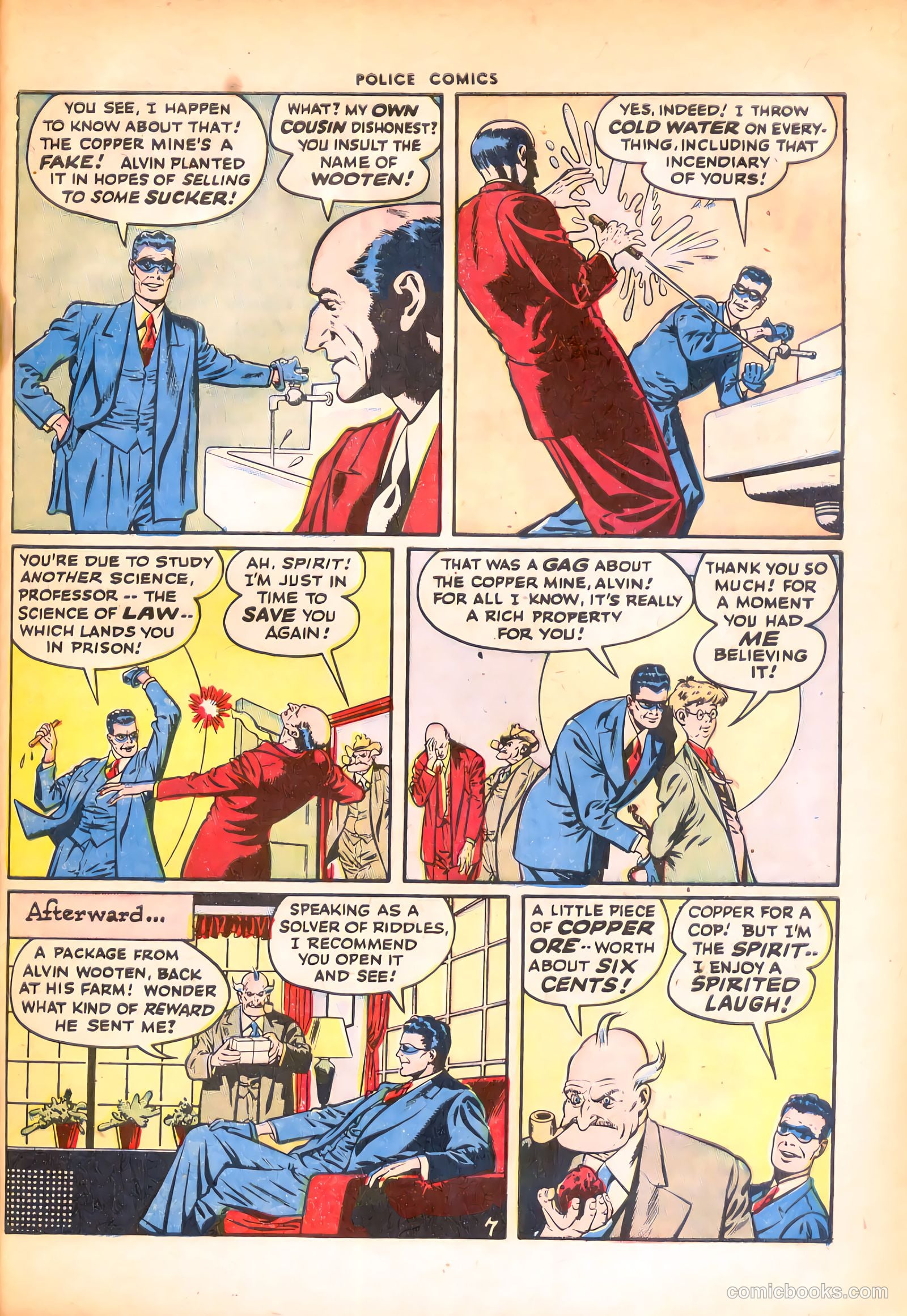Police Comics #68 — page 39 of 52