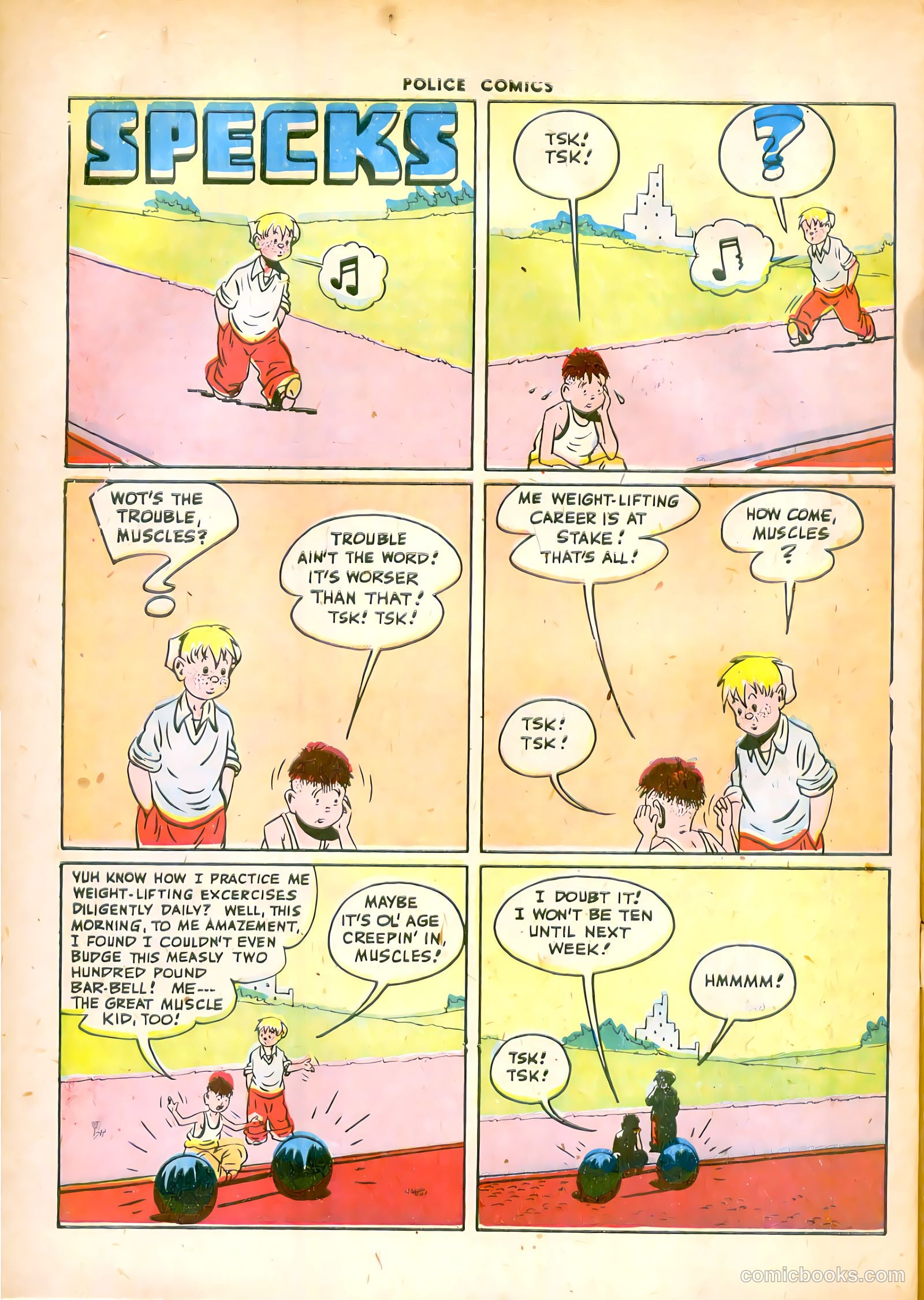 Police Comics #68 — page 42 of 52