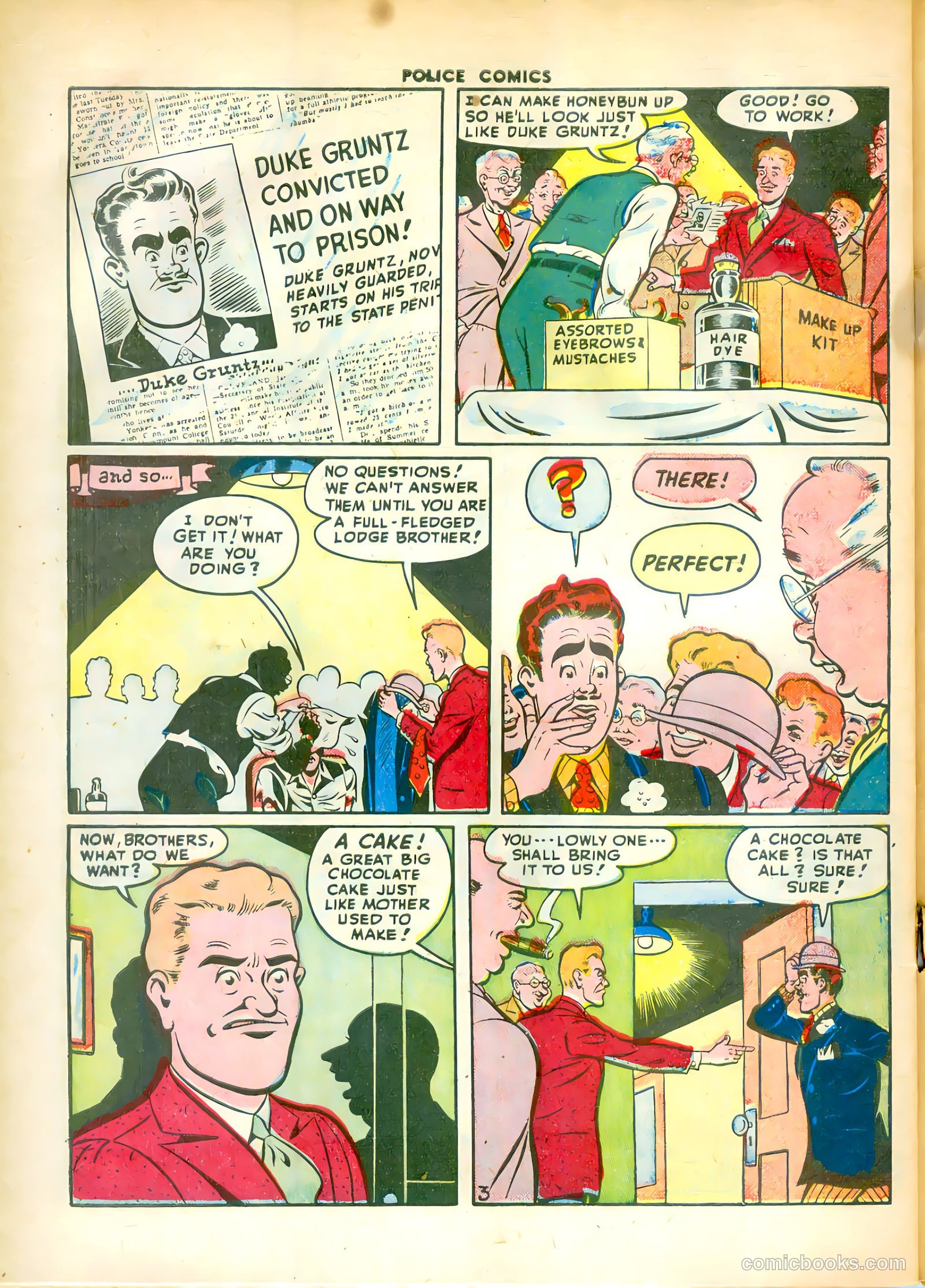 Police Comics #68 — page 46 of 52