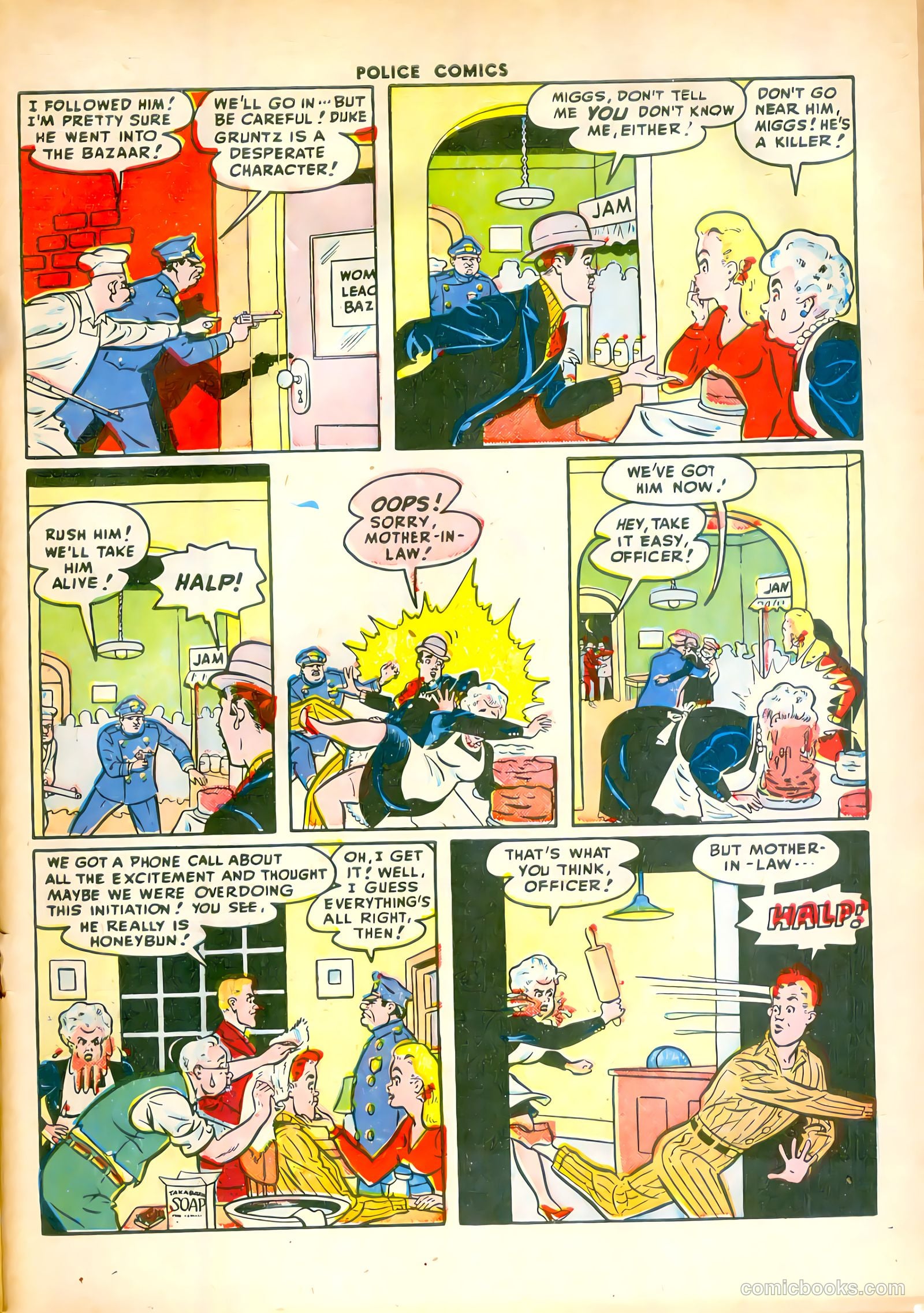 Police Comics #68 — page 49 of 52