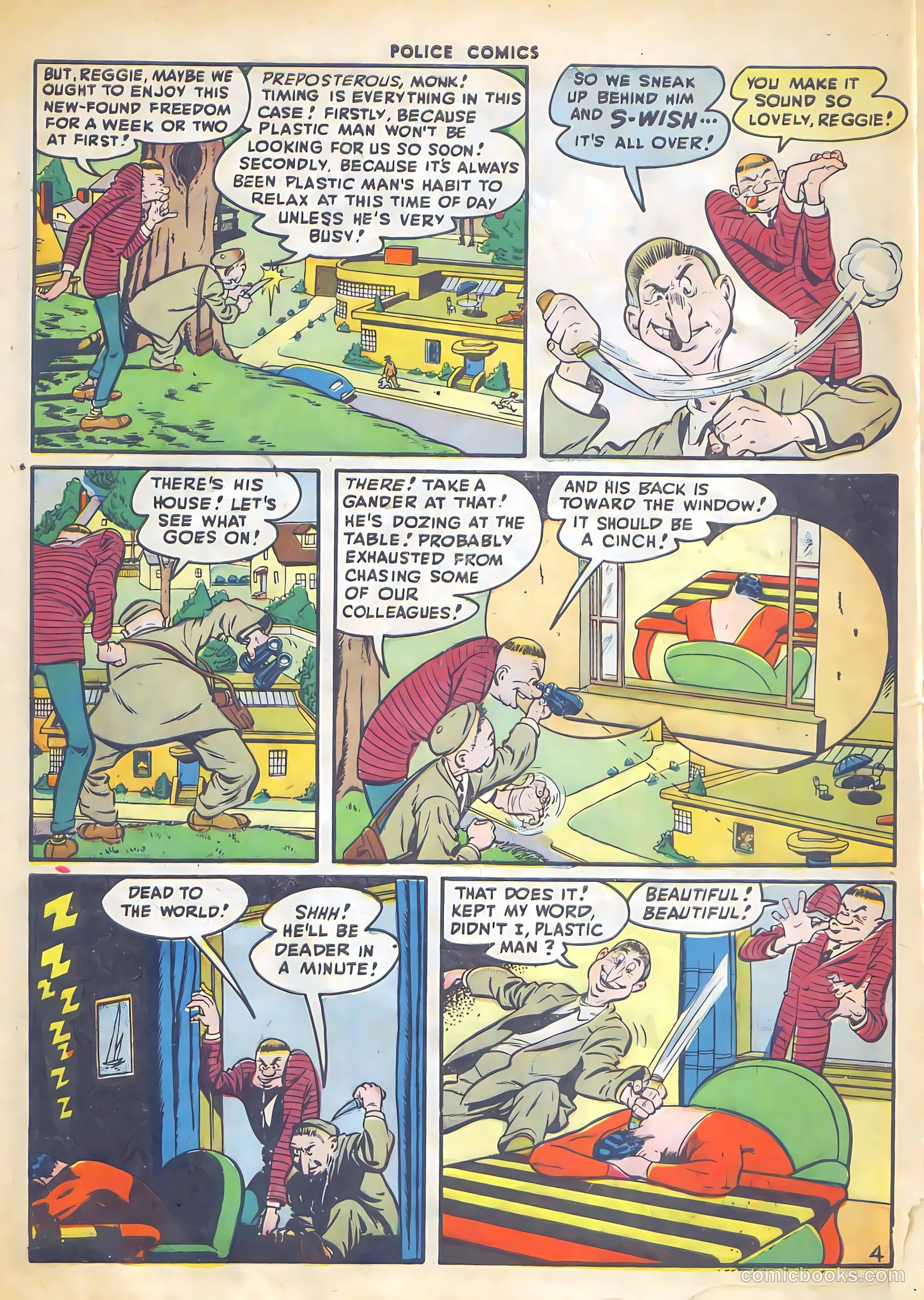 Police Comics #69 — page 6 of 52