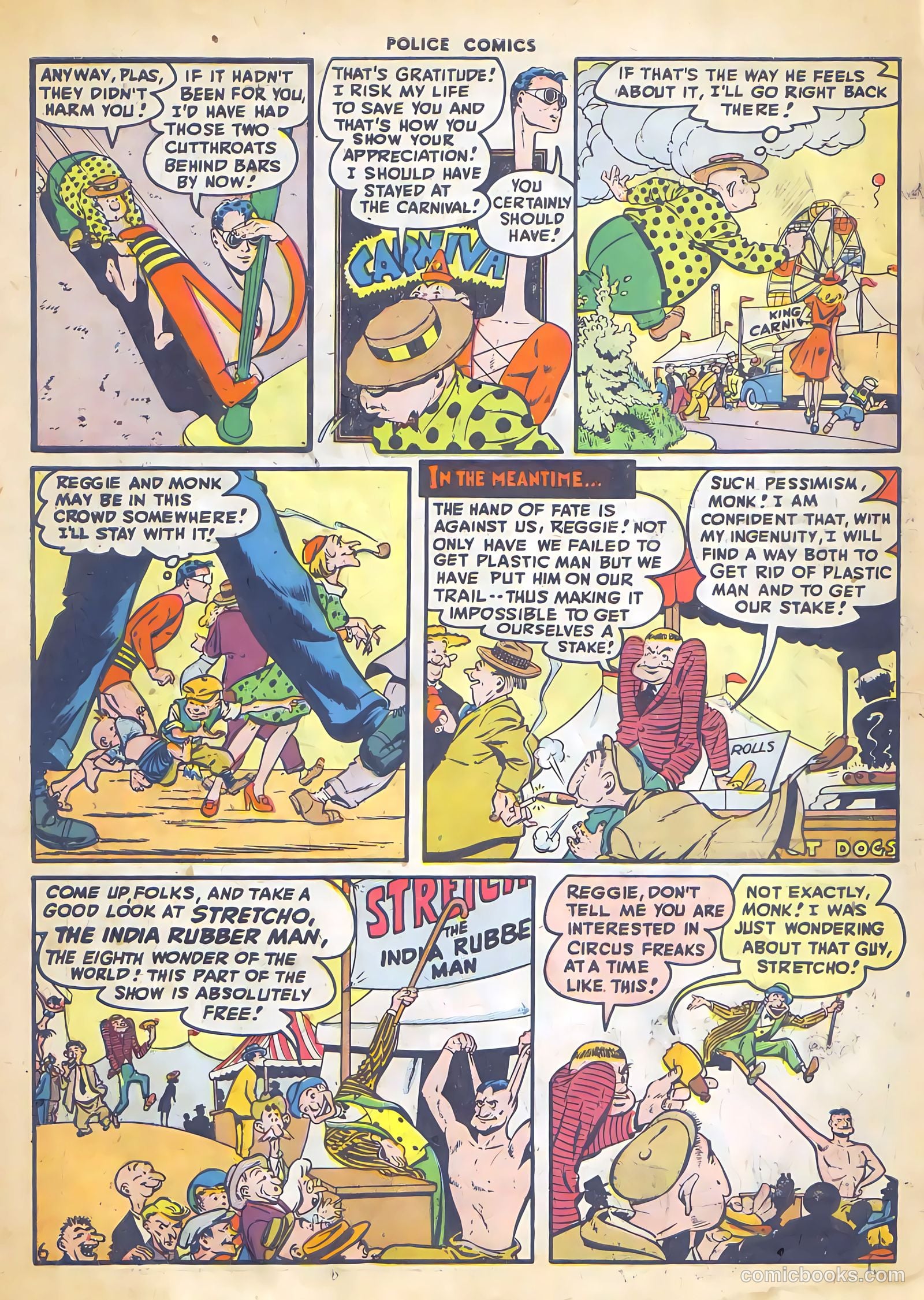 Police Comics #69 — page 8 of 52