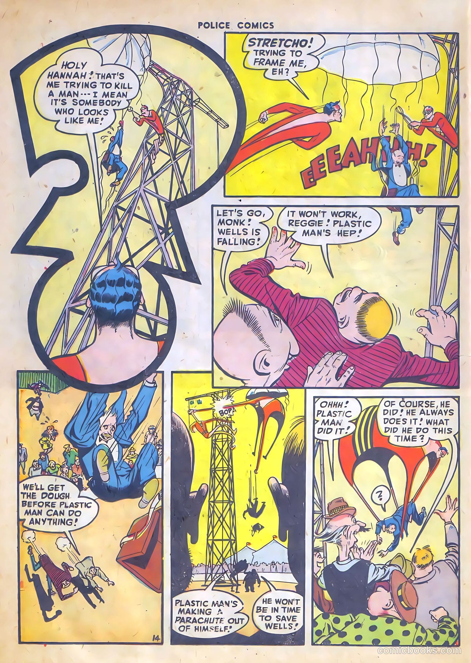 Police Comics #69 — page 16 of 52