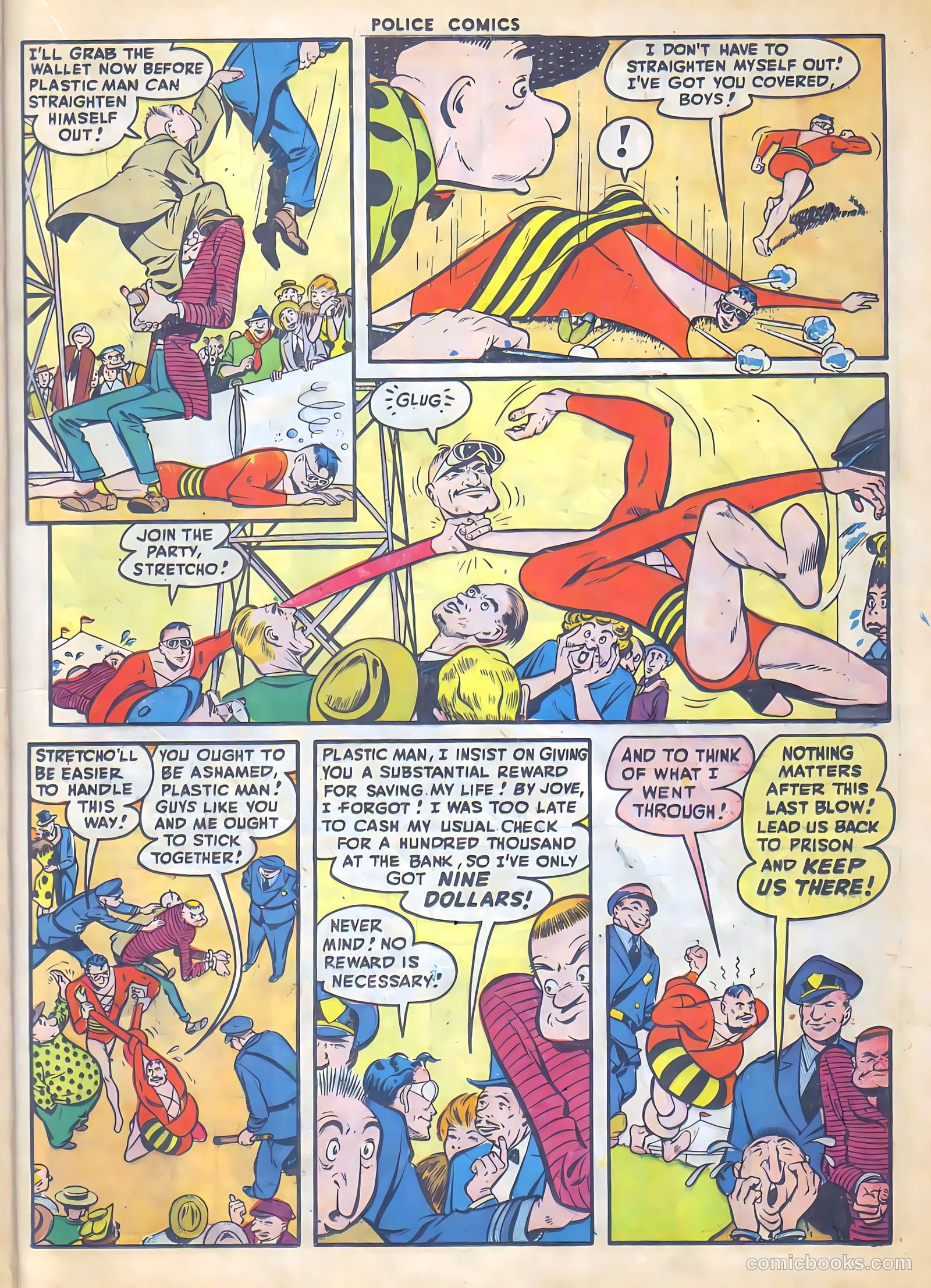 Police Comics #69 — page 17 of 52
