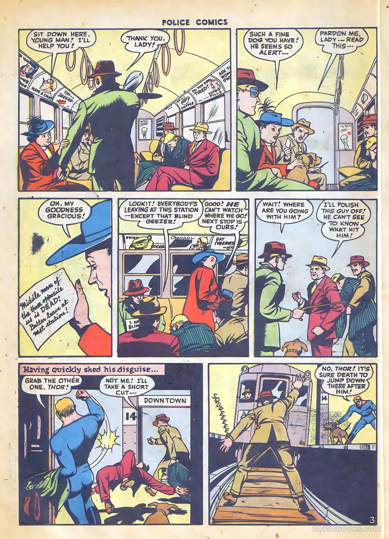 Police Comics #69 — page 20 of 52