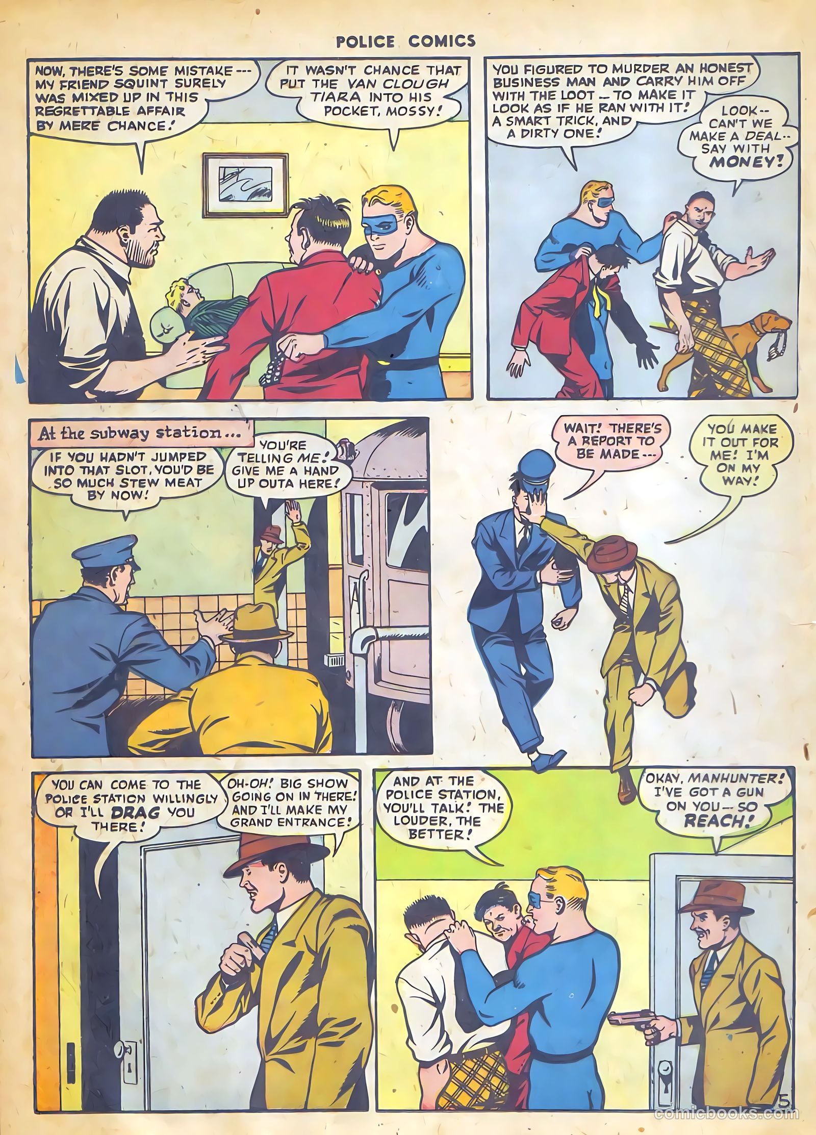 Police Comics #69 — page 22 of 52