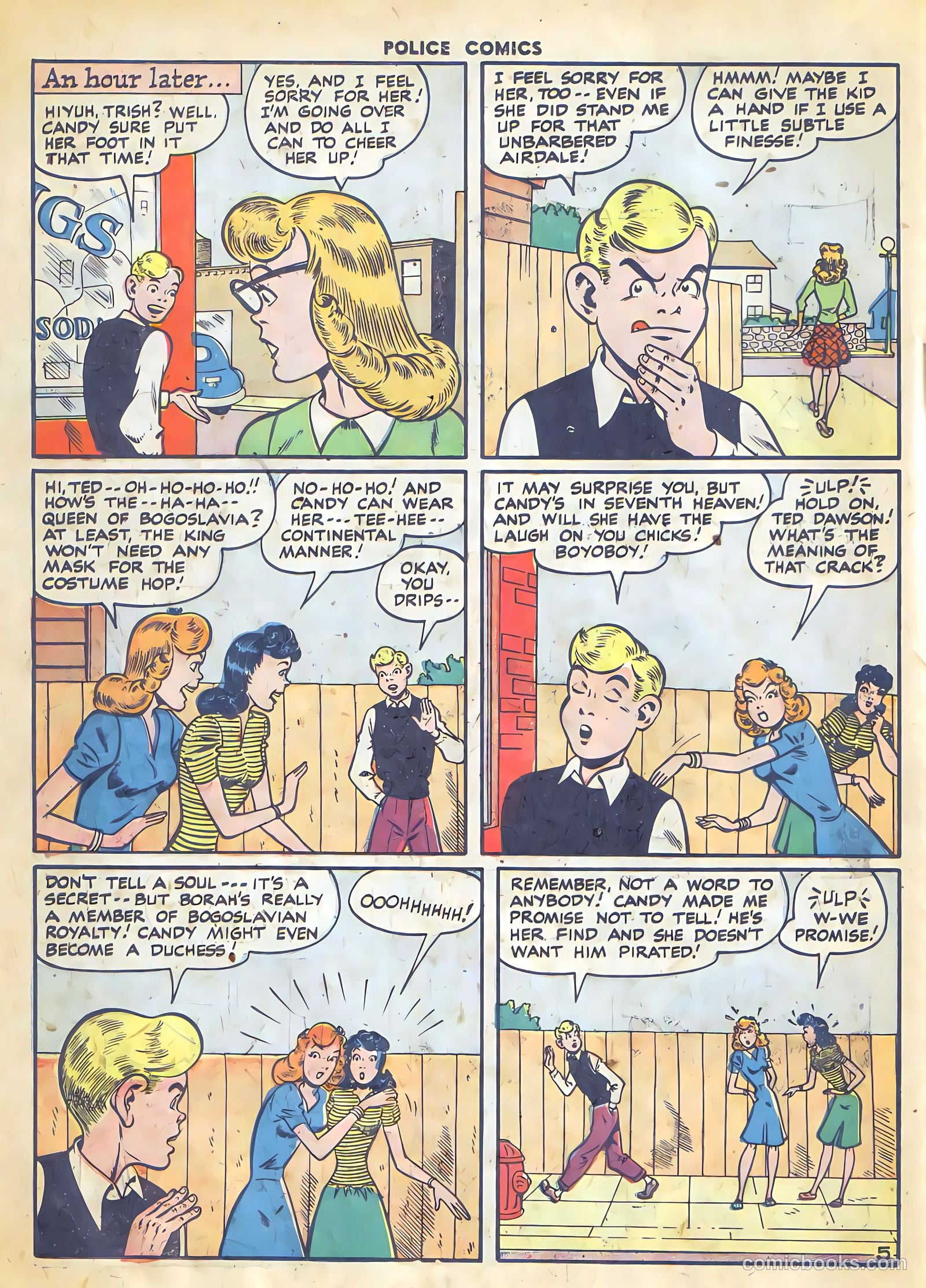 Police Comics #69 — page 32 of 52