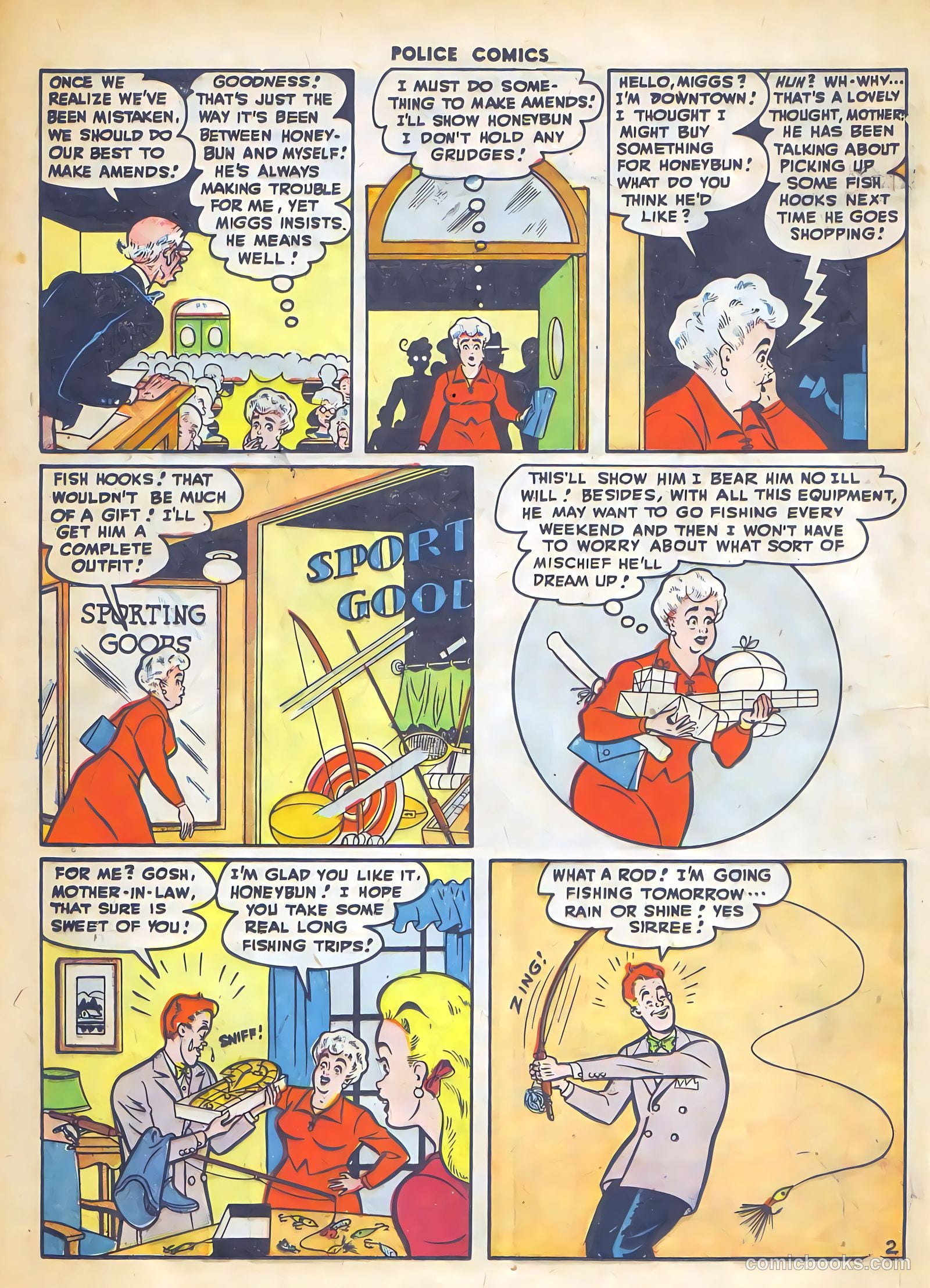 Police Comics #69 — page 36 of 52