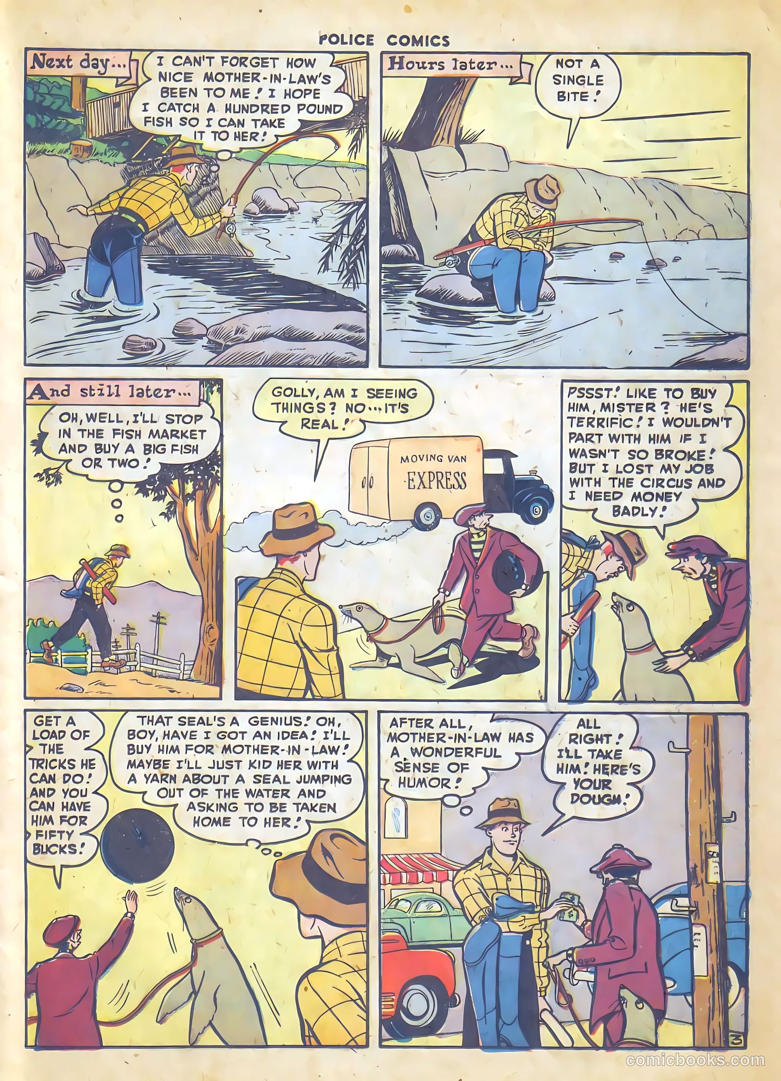 Police Comics #69 — page 37 of 52