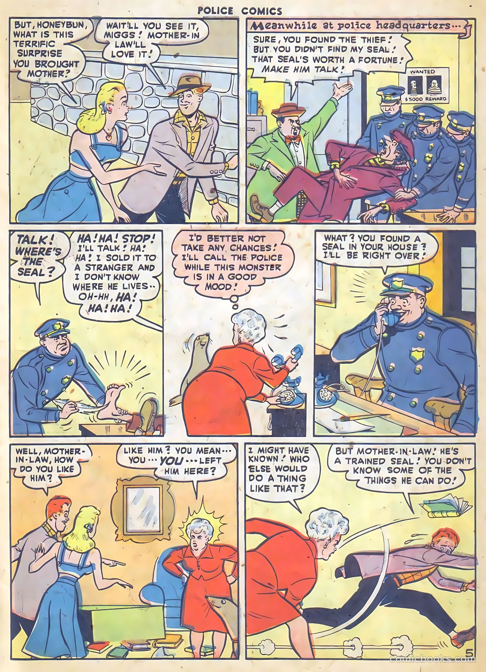 Police Comics #69 — page 39 of 52